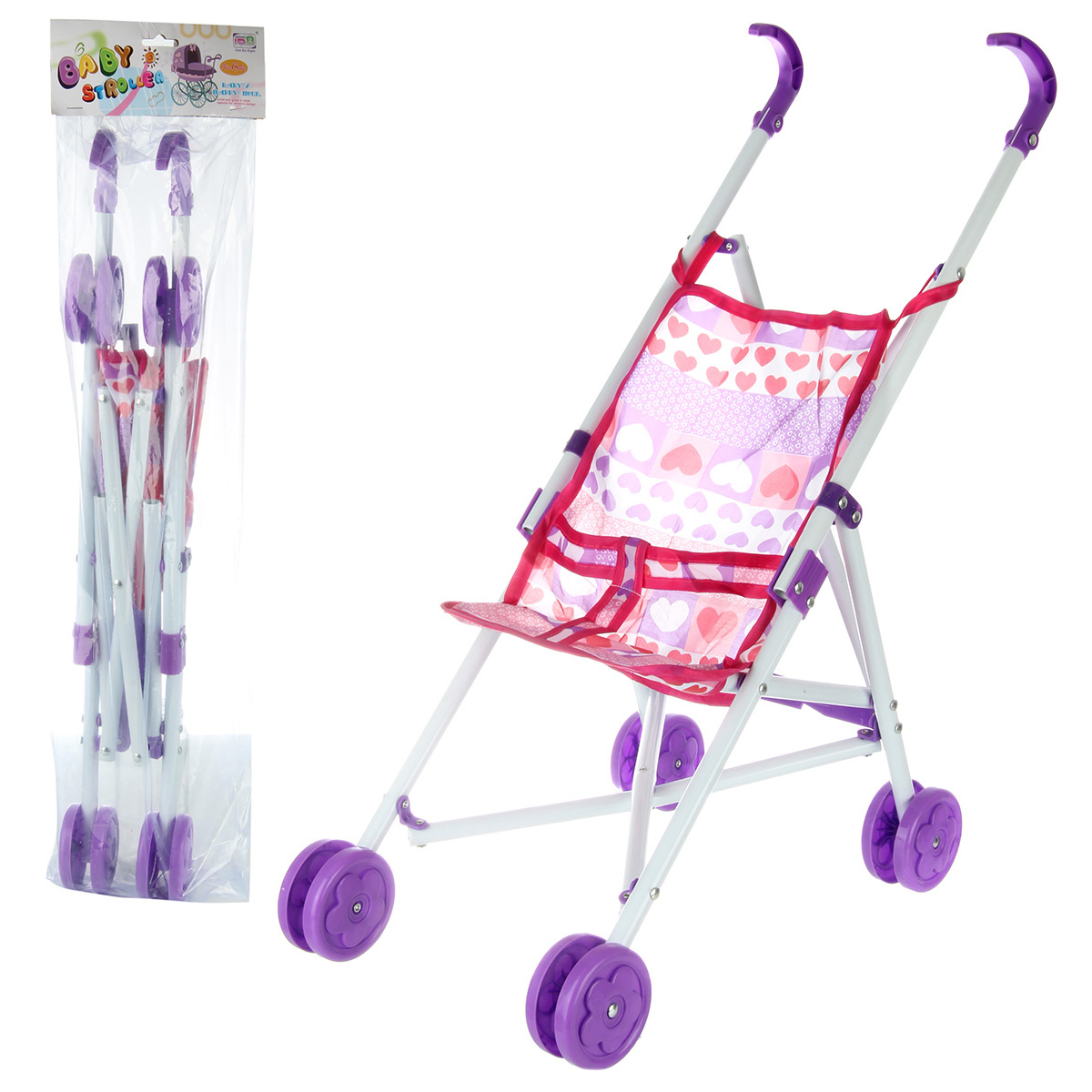 Коляска-трость для кукол Veld Co 135738 - фото 6