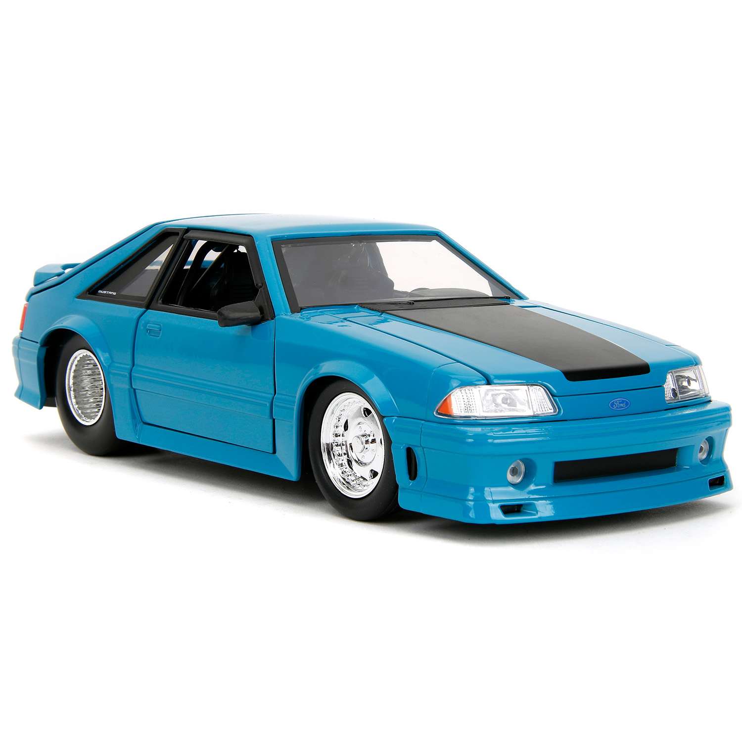 Автомобиль Jada Ford Mustang GT FF 1989 1:24 ТоуR390 - фото 1