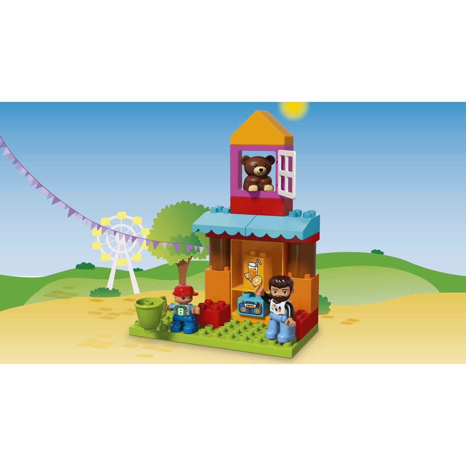 Конструктор LEGO DUPLO Тир блочный - фото 5