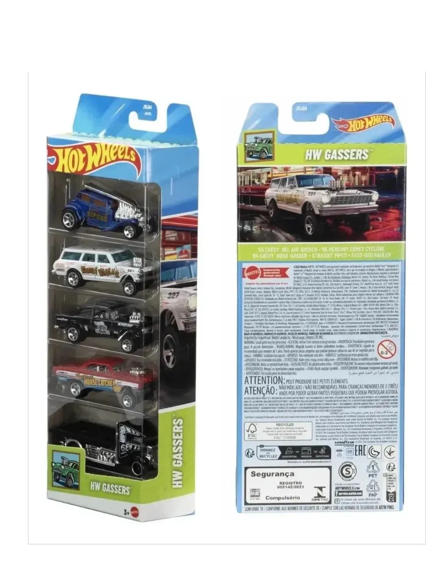 Автомобиль Hot Wheels гоночные JBJ84 - фото 2