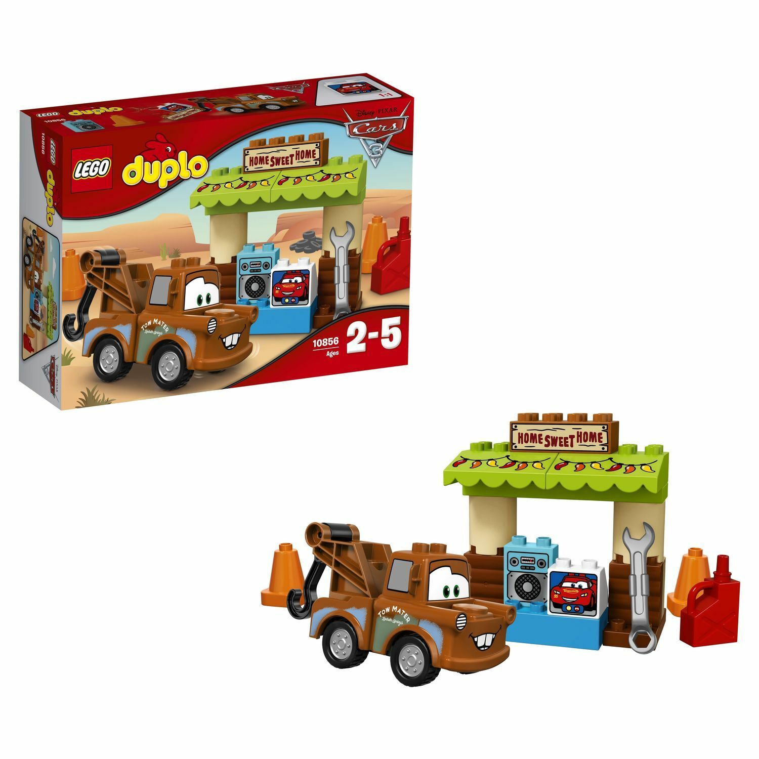 Конструктор LEGO DUPLO Гараж Мэтра блочный - фото 1