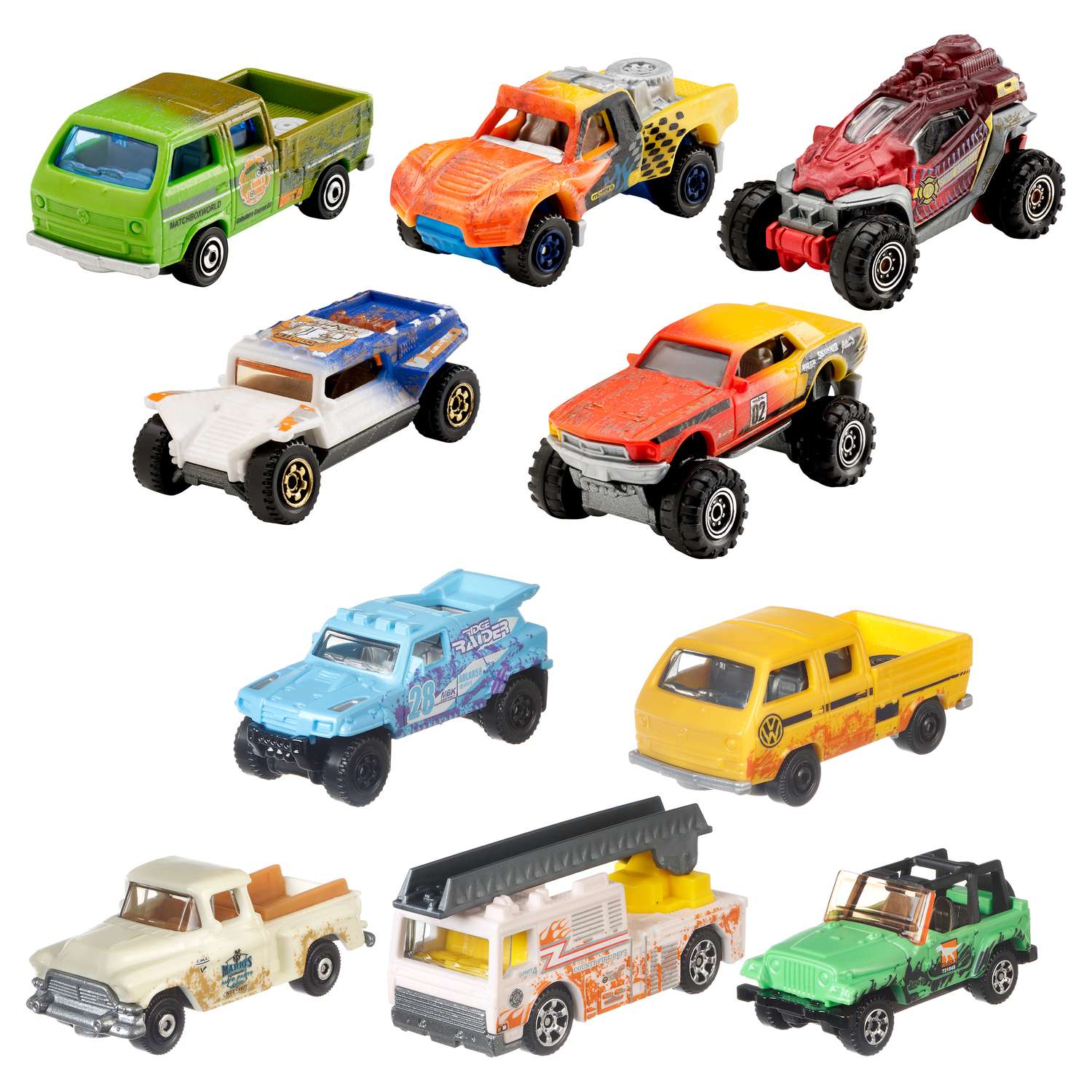 Автомобиль Matchbox меняющая цвет в ассортименте DXH45 - фото 1