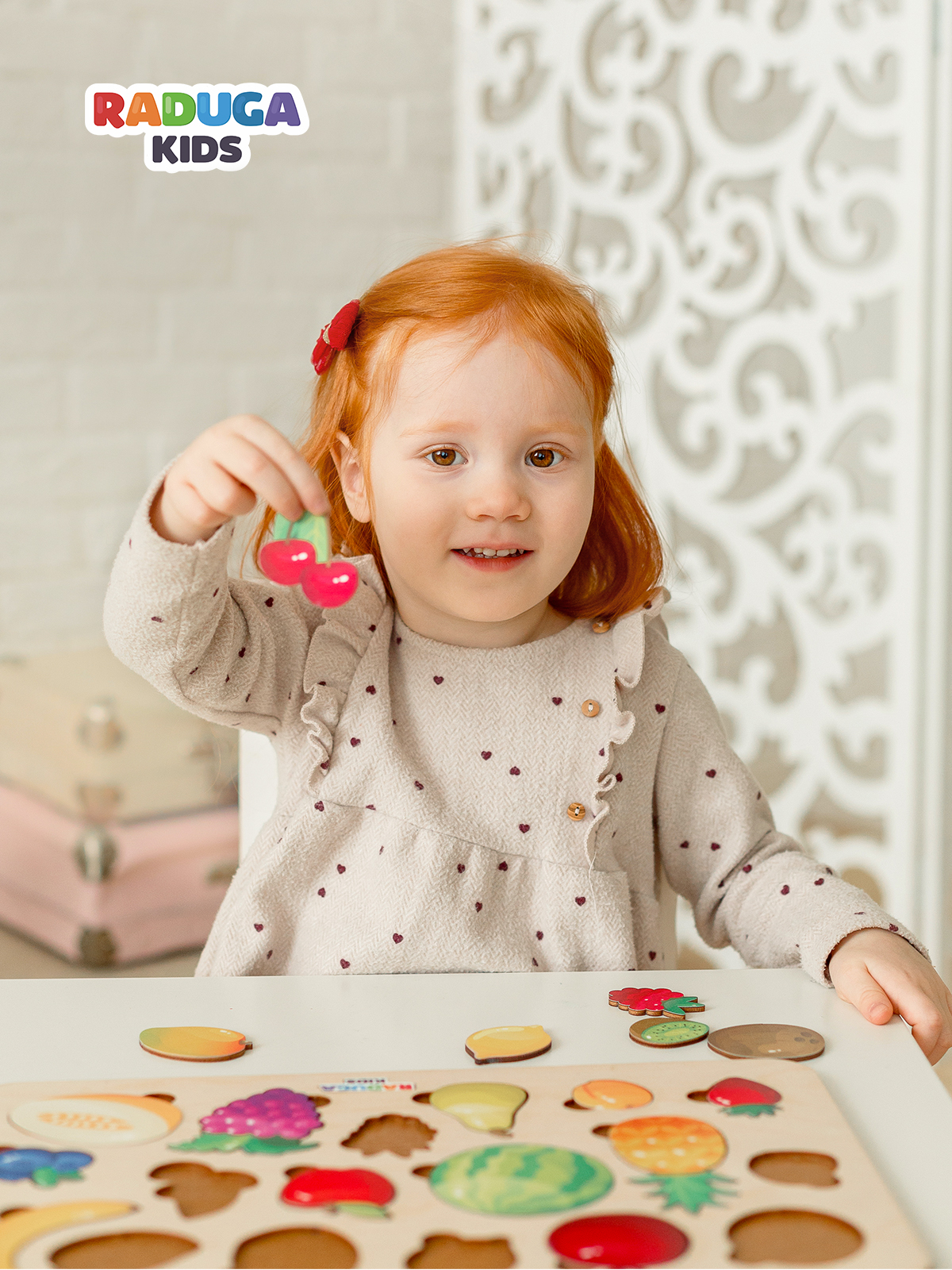 Игрушка Raduga Kids Монтессори Фрукты Ягоды - фото 11