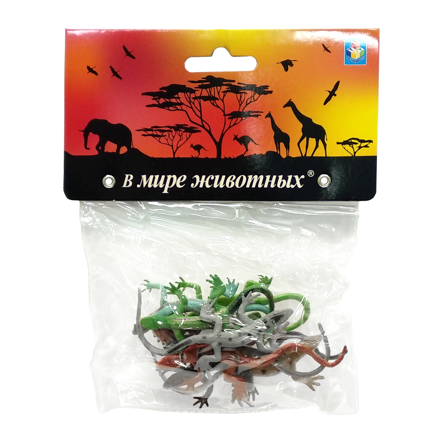 Игровой набор 1TOY В мире животных Ящерицы - фото 9