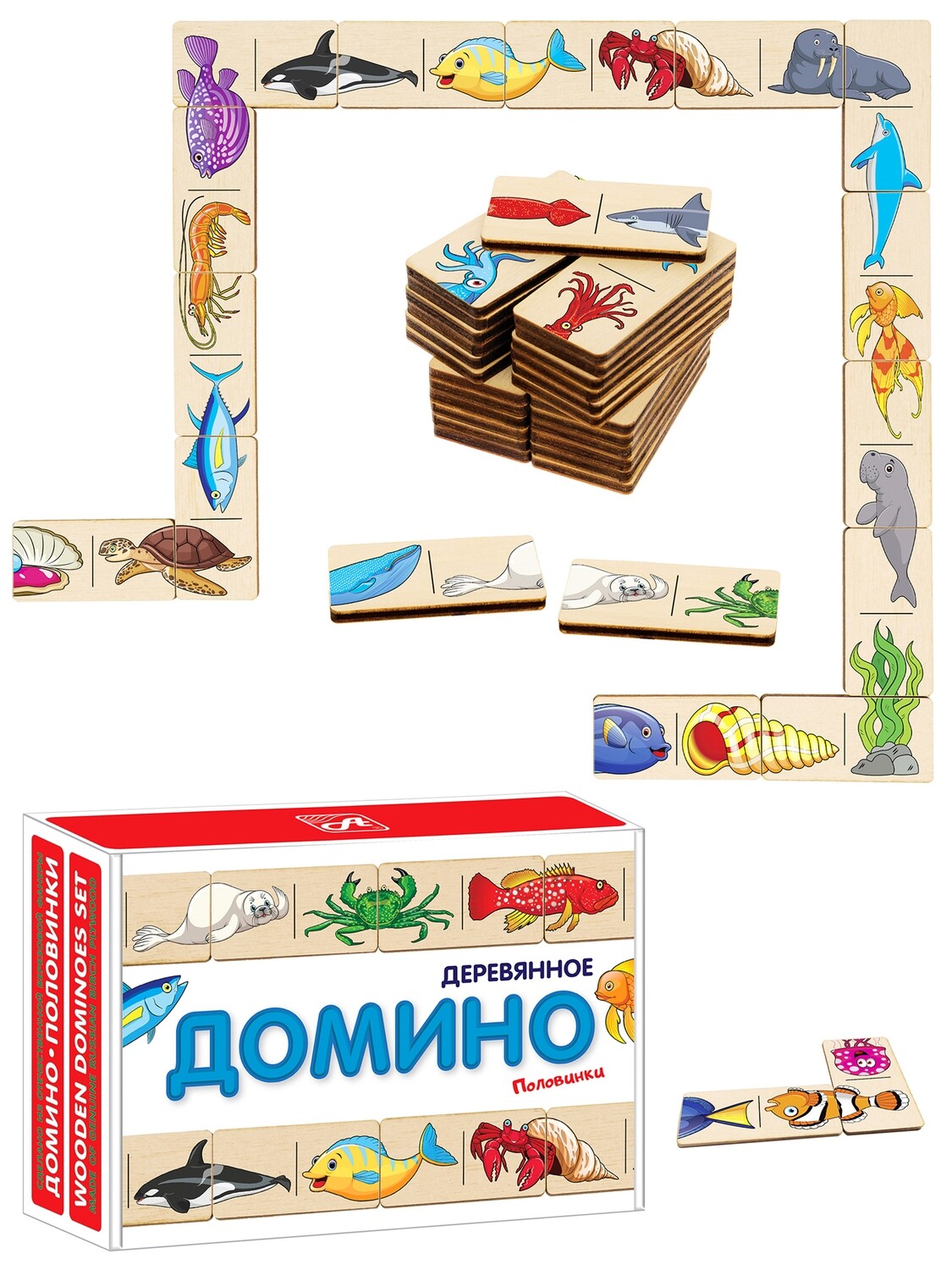 Настольная игра Анданте Домино - фото 2