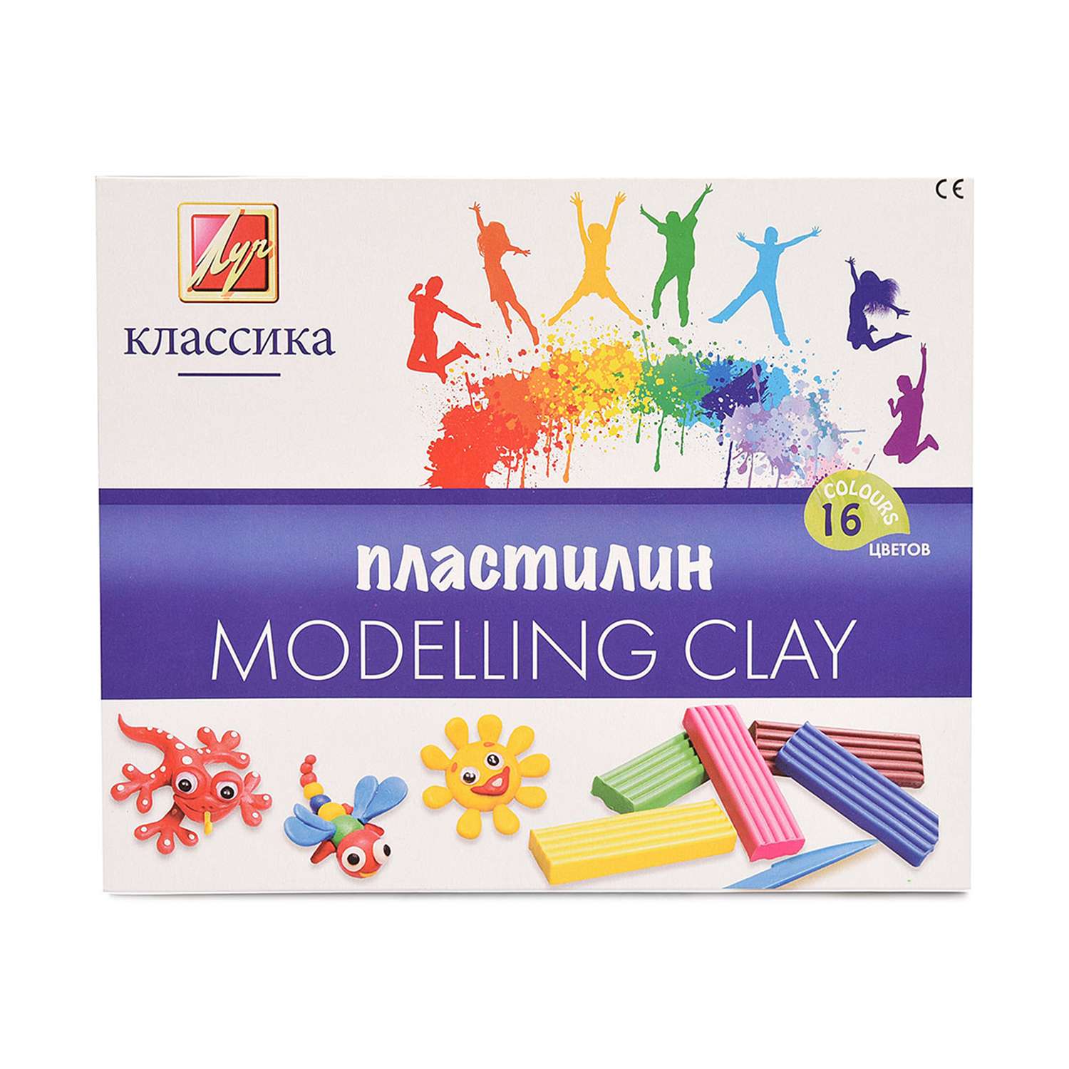 Пластилин Луч 16 цв. - фото 4