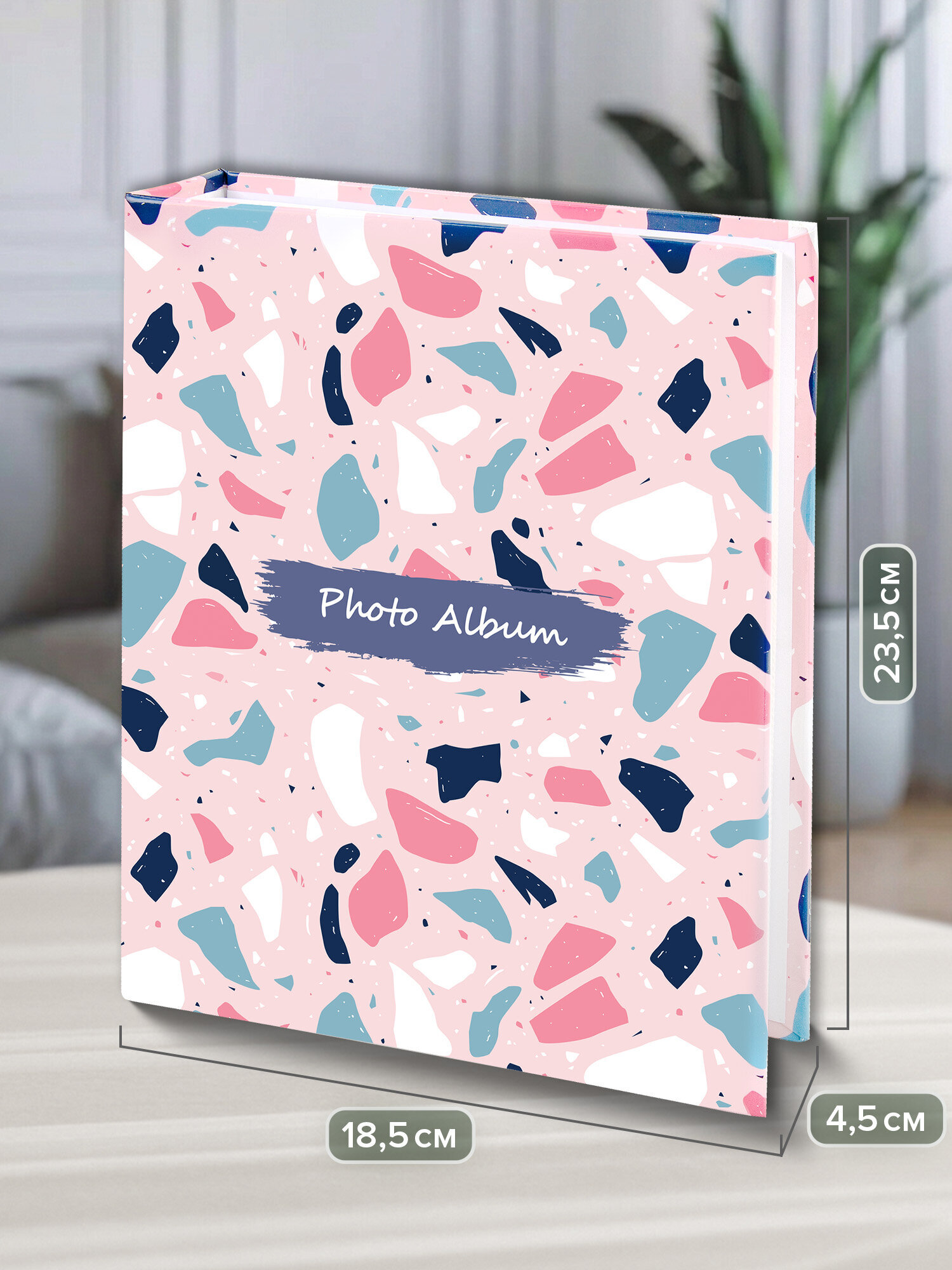 Фотоальбом для фотографий Brauberg семейный свадебный 200 фото 10х15 - фото 3