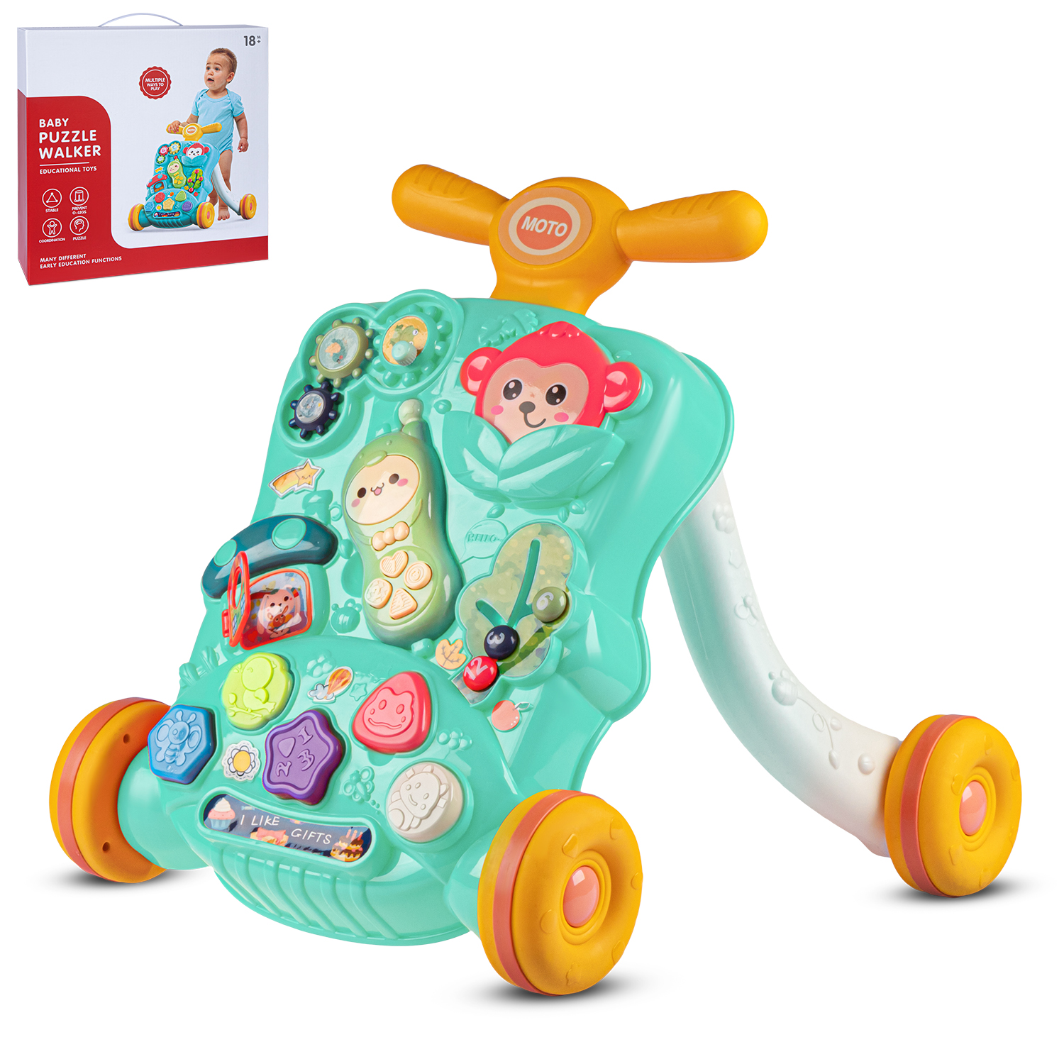 Ходунки Smart Baby 3 в 1 - фото 8
