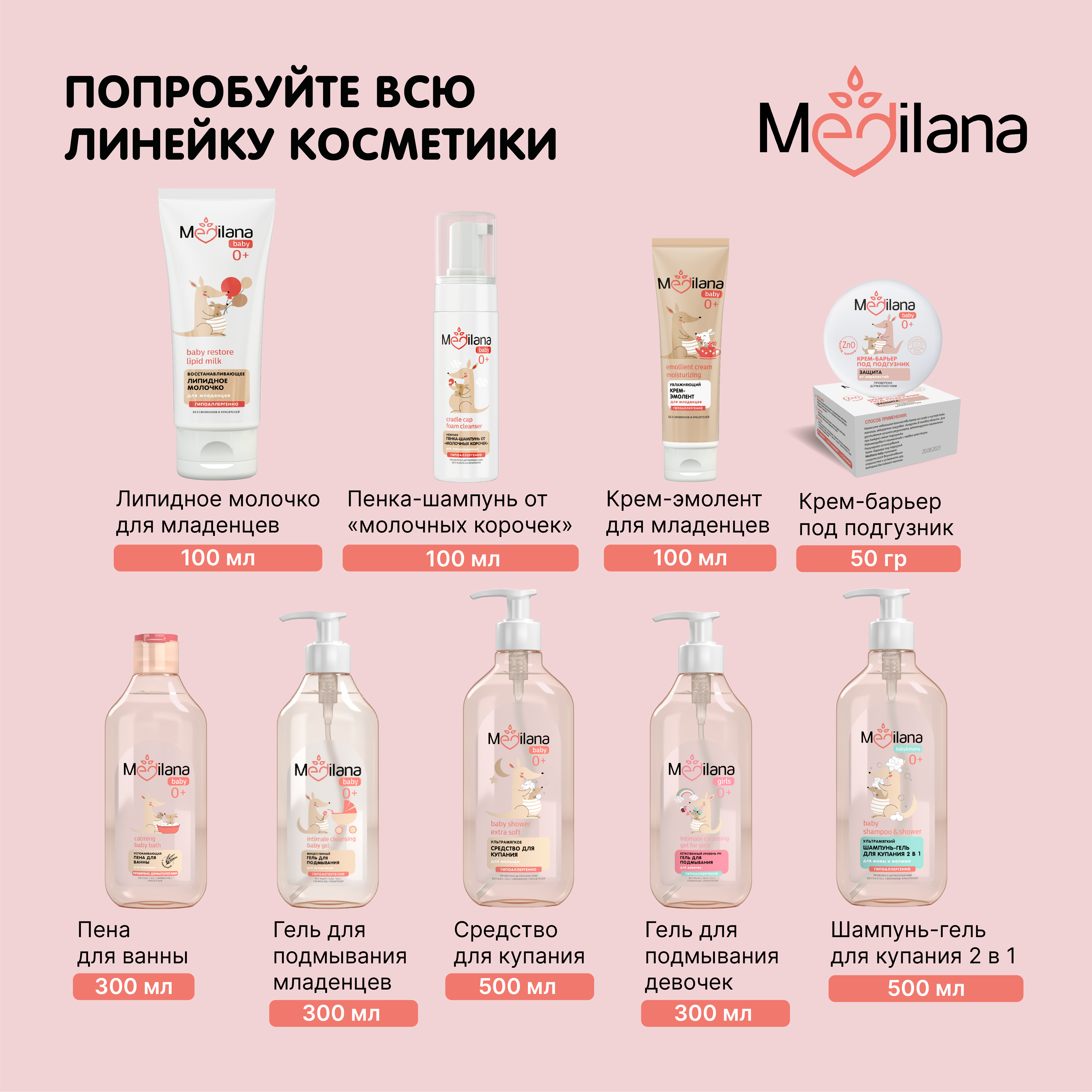 Набор средств MEDILANA Кенгуру 405 мл - фото 20