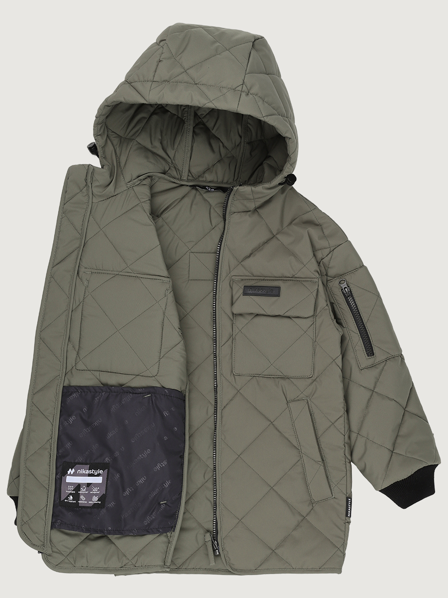 Куртка NIKASTYLE 4м4726 хаки - фото 5