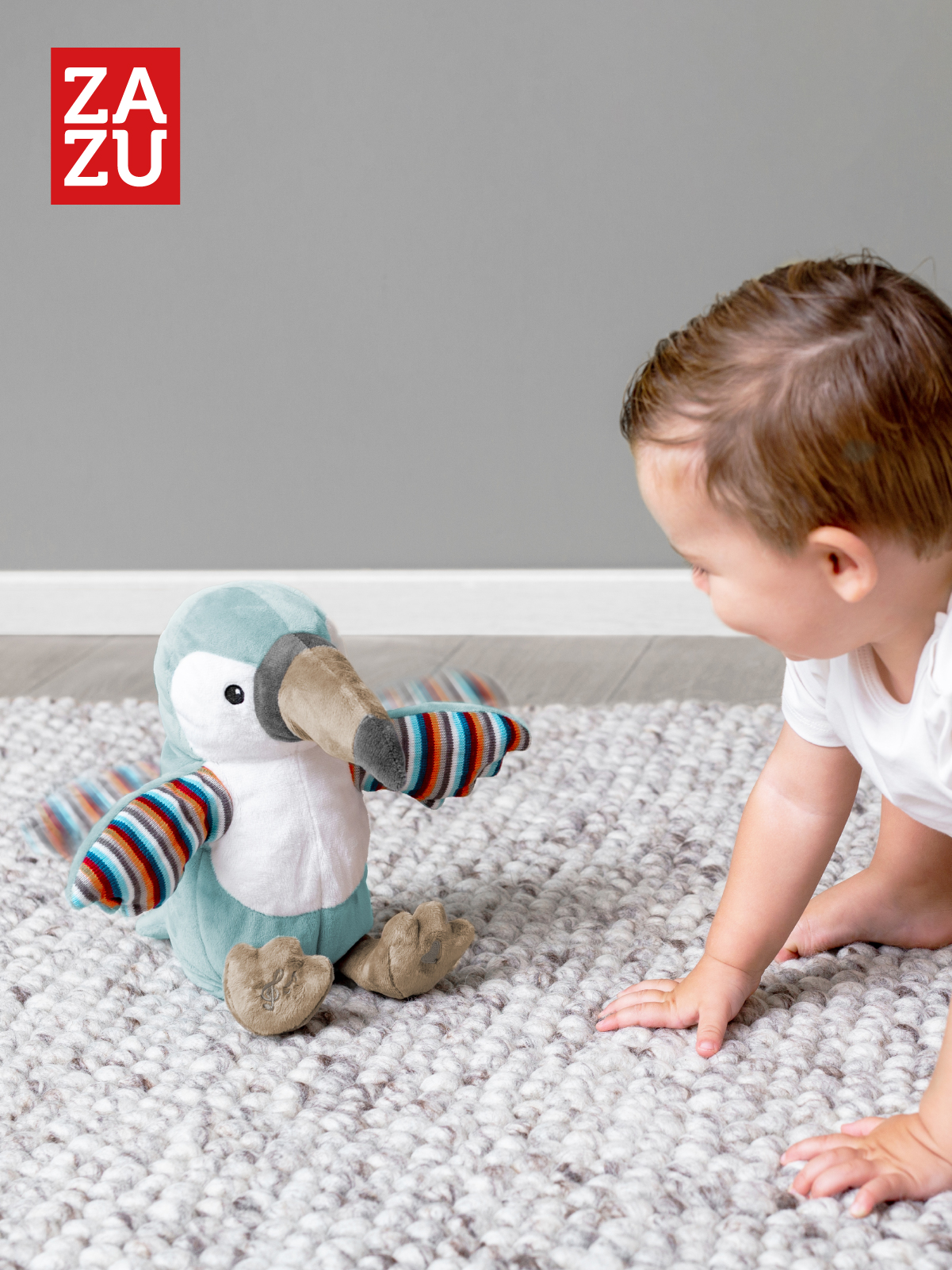 Мягкая игрушка ZAZU попугай Timo - фото 6