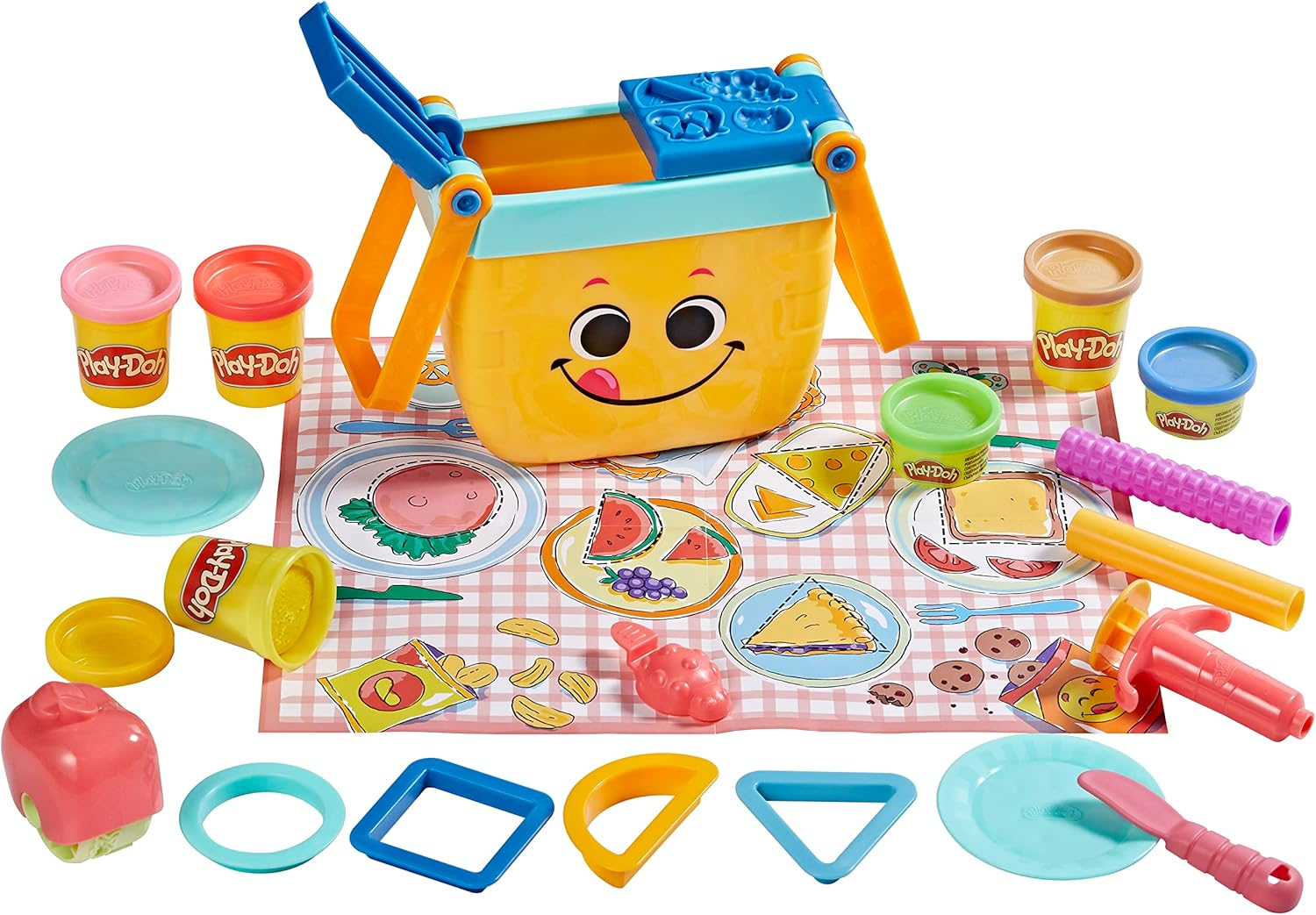 Масса для лепки Play-Doh Корзинка для пикника 6 цв. - фото 2