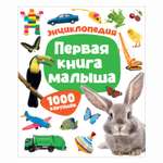 Книга Росмэн Первая книга малыша Энциклопедия 1000 картинок
