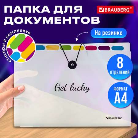 Папка-органайзер Brauberg А4