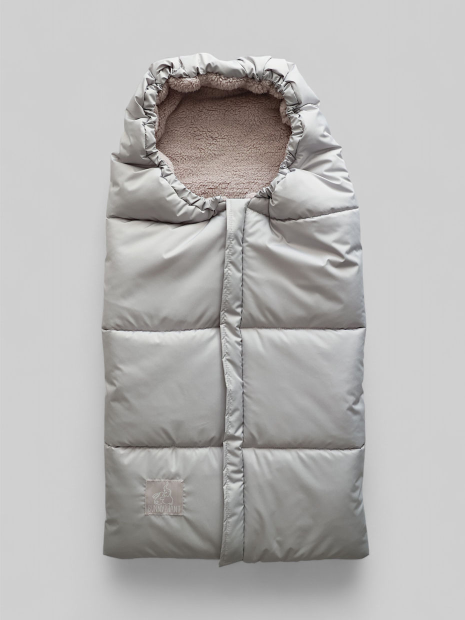 Конверт в коляску Bunnyphant серый - фото 3