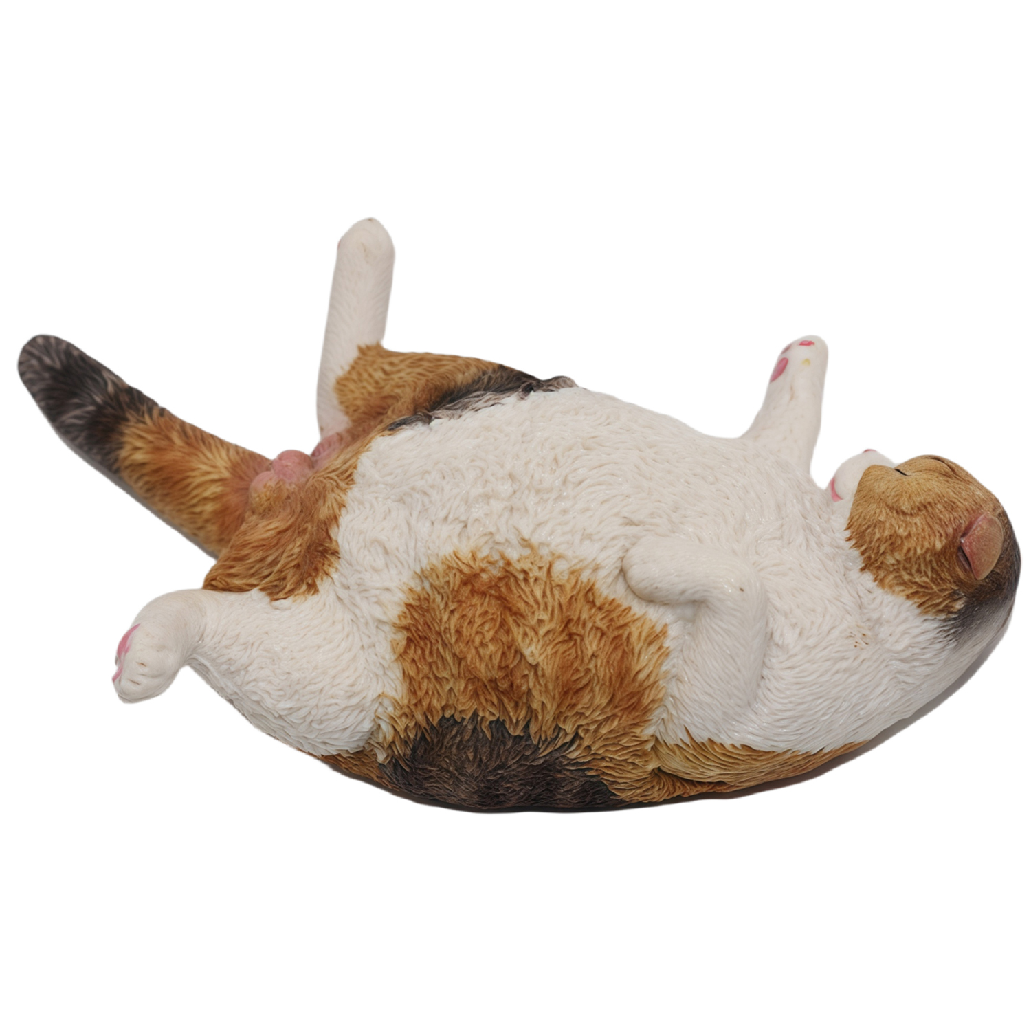 Фигурка Детское Время Толстый кот (спит на спине) - фото 4