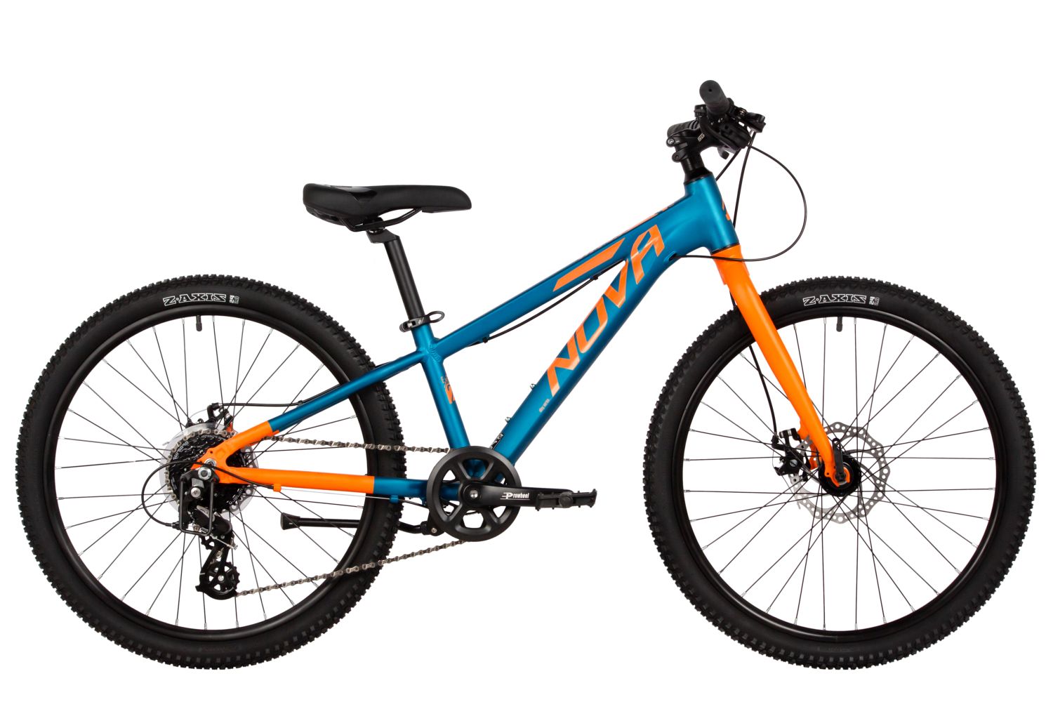 Двухколесный велосипед Novatrack 24 дюйма - фото 9