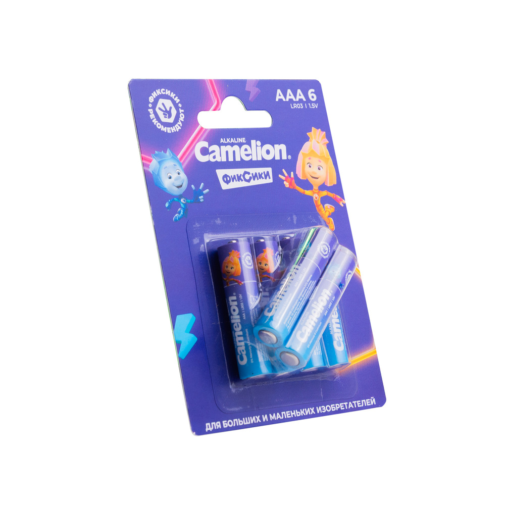 Мизинчиковая батарейка Camelion LR03-BP6Fix - фото 5