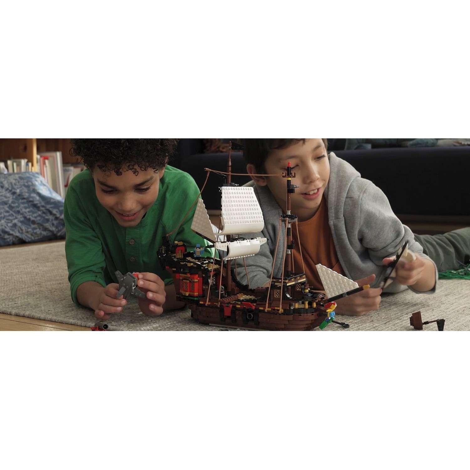 Конструктор LEGO Creator Пиратский корабль блочный - фото 23