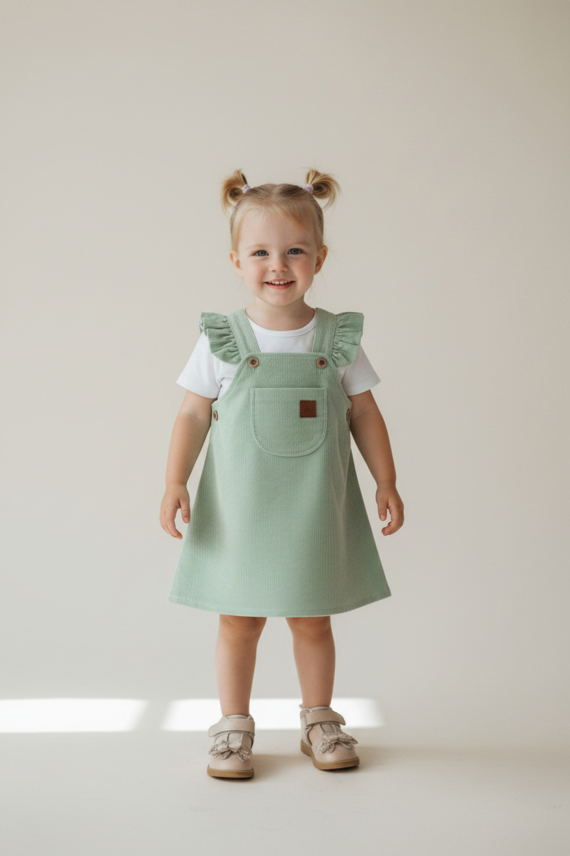 Сарафан Bunnyphant Т018/мятный - фото 2