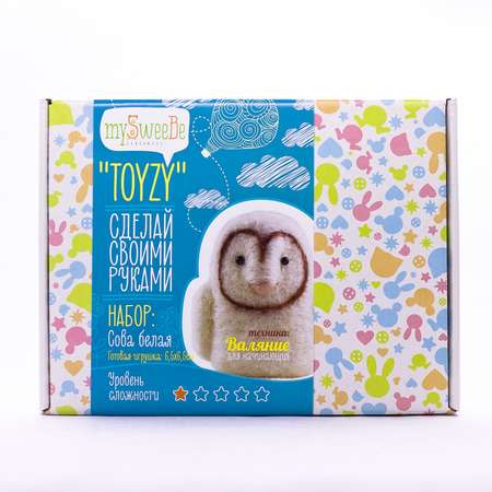 Набор для творчества TOYZY валяние