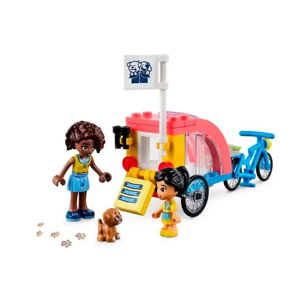 Конструктор LEGO Friends Спасательный велосипед собак 125 дет. - фото 4