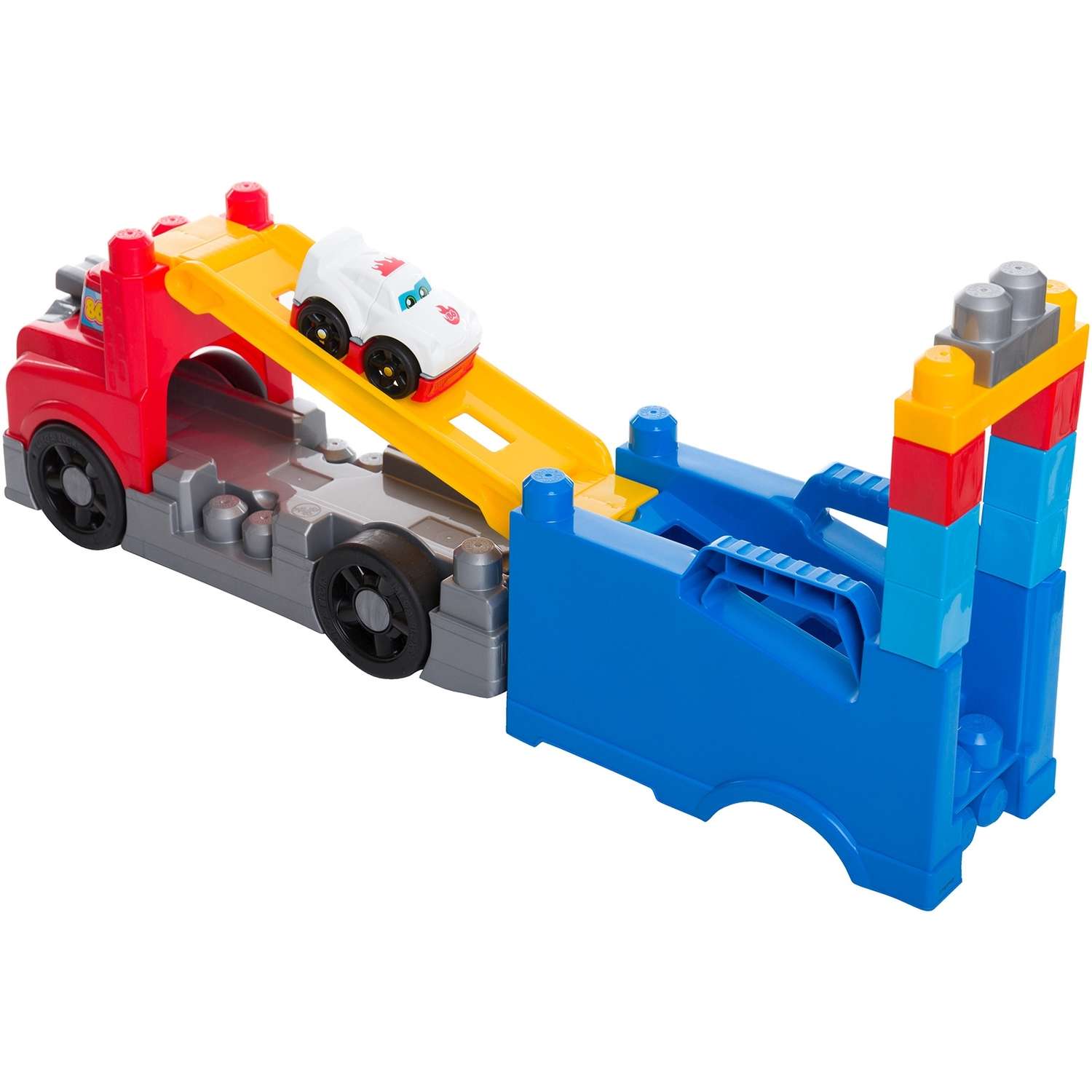 Конструктор Mega Bloks Большая машинка для гонок 12 дет. - фото 6