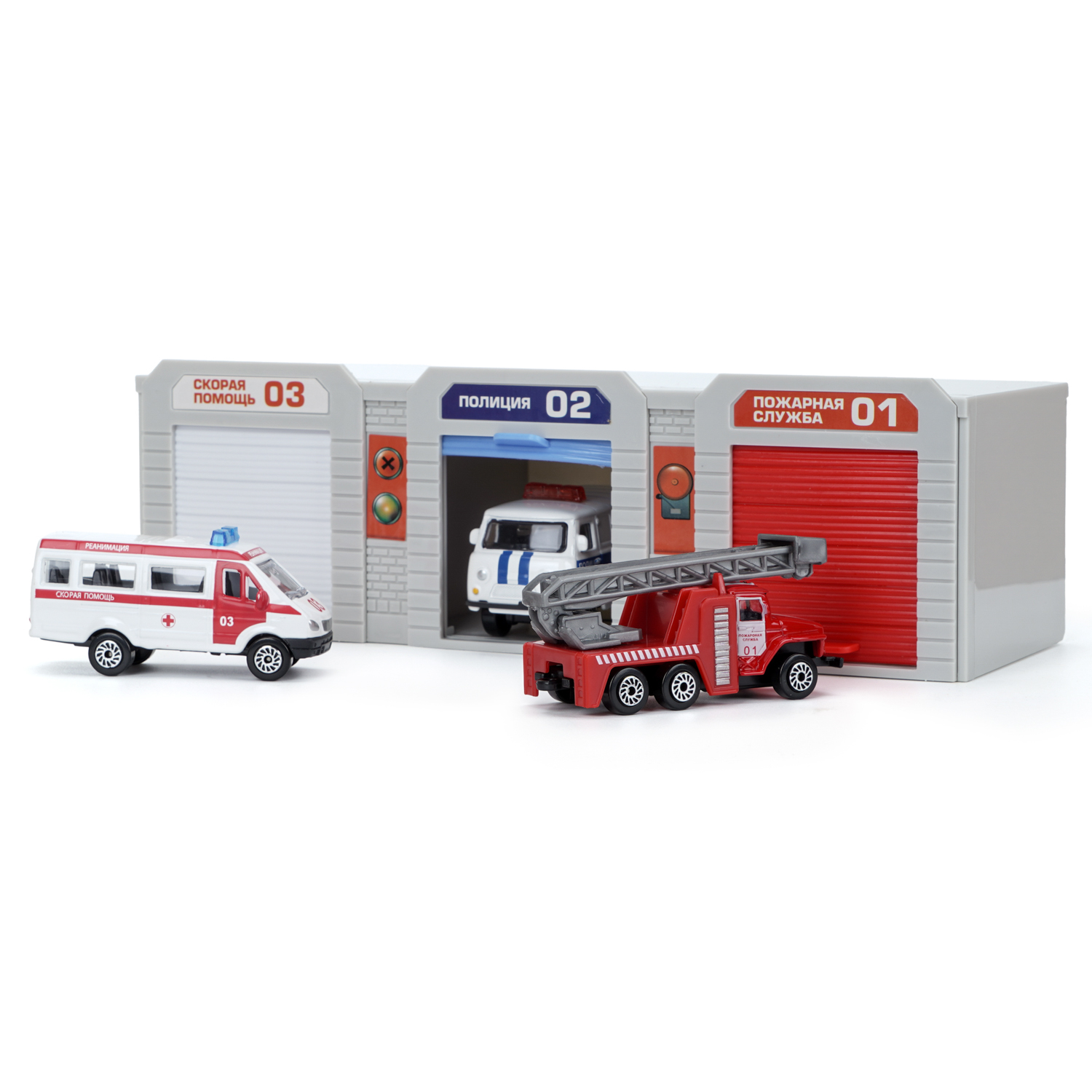 Игровой набор Технопарк УАЗ Спецтехника 410365 - фото 2