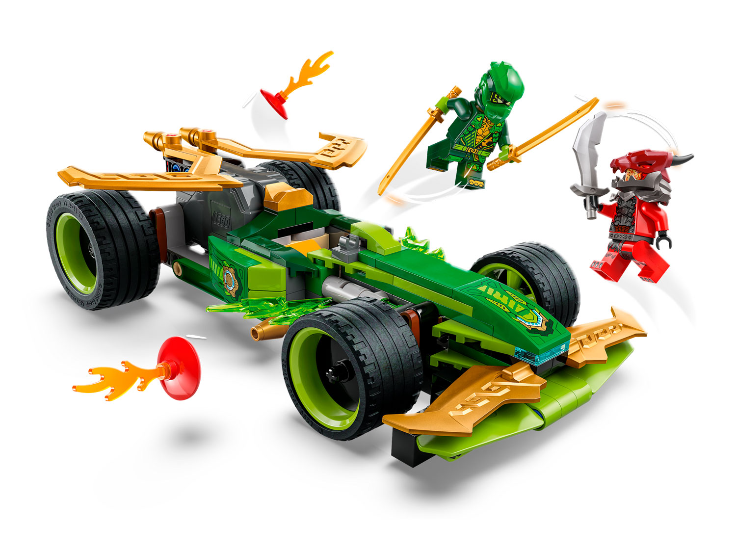 Конструктор LEGO NINJAGO Гоночный автомобиль 181 дет. - фото 3