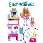 Кукла мини Enchantimals City Tails кошечка Карлин высота 15 см