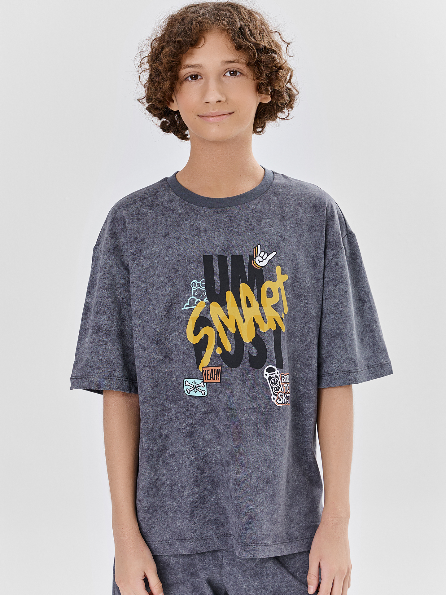 Пижама Mark Formelle (Марк Формэль) 563341/потертости на графите - фото 5