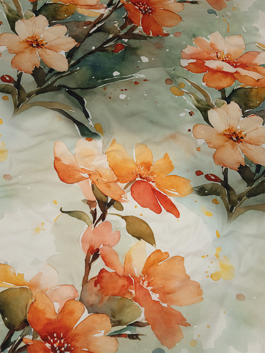Комплект постельного белья MCotton 1.5-спальный Карлота полутораспальный 4 предм. - фото 4