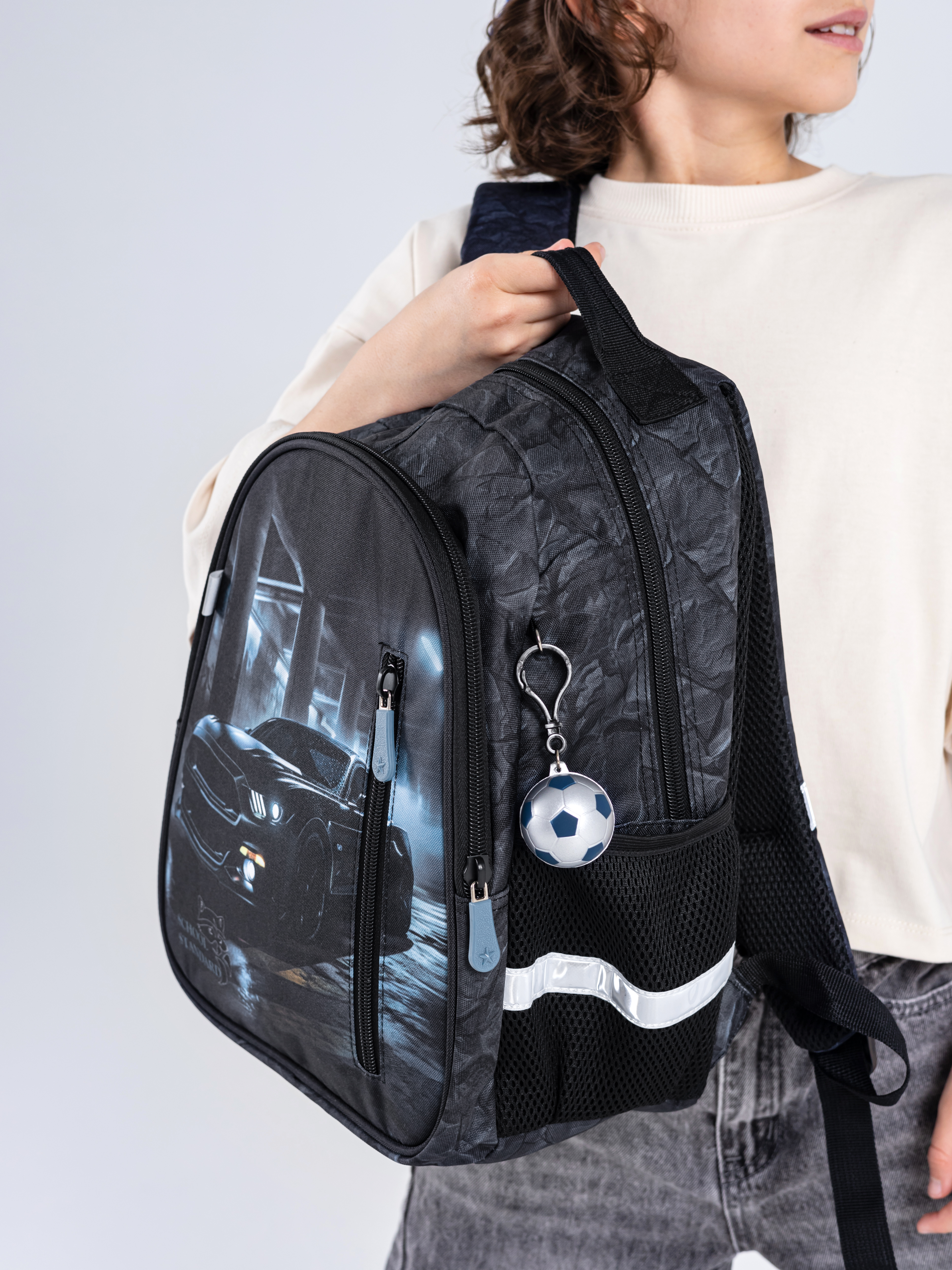 Рюкзак School Standard первокласснику набор 4 в 1 - фото 4