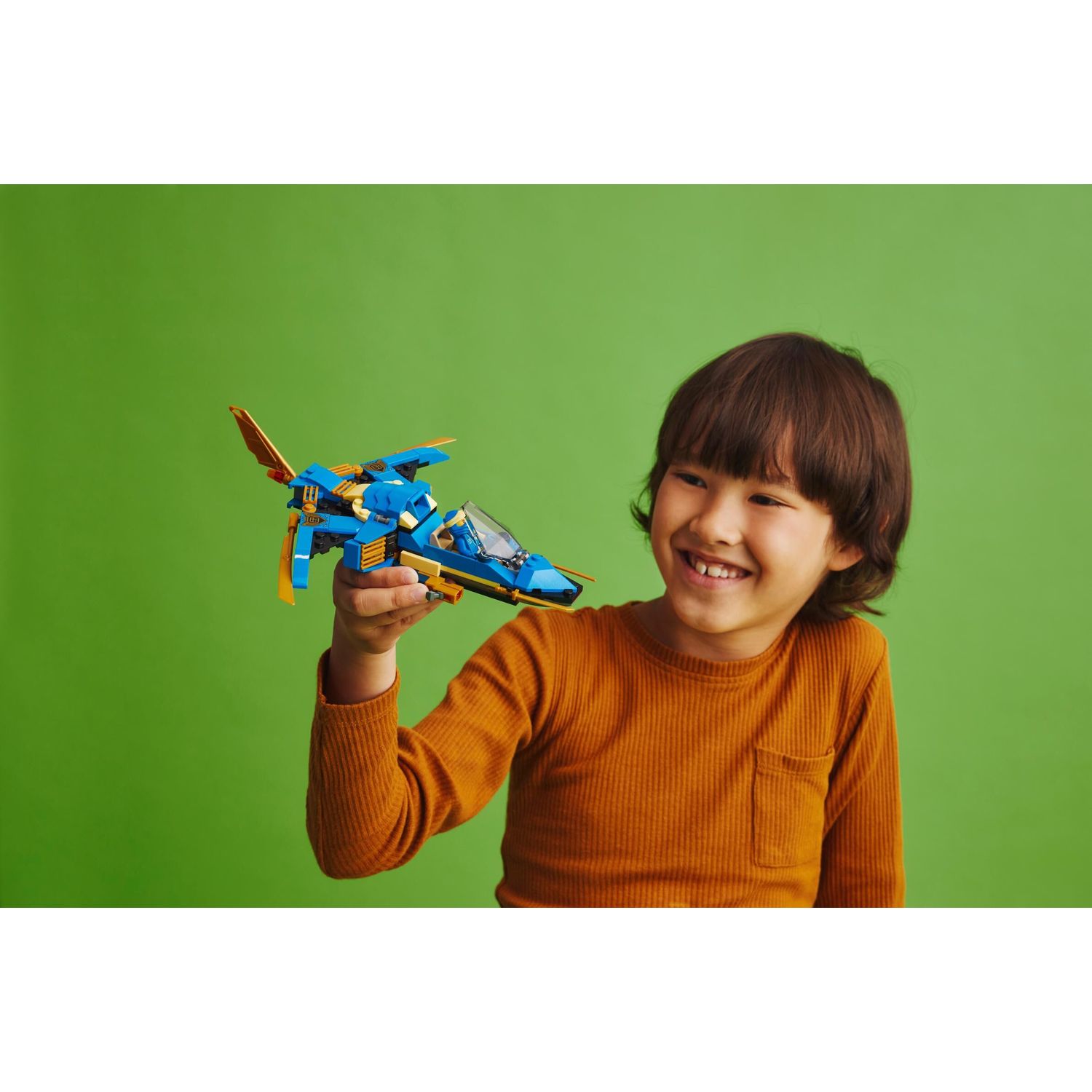 Конструктор LEGO NINJAGO Грозовой самолёт Джея Ниндзяго 146 дет. - фото 6