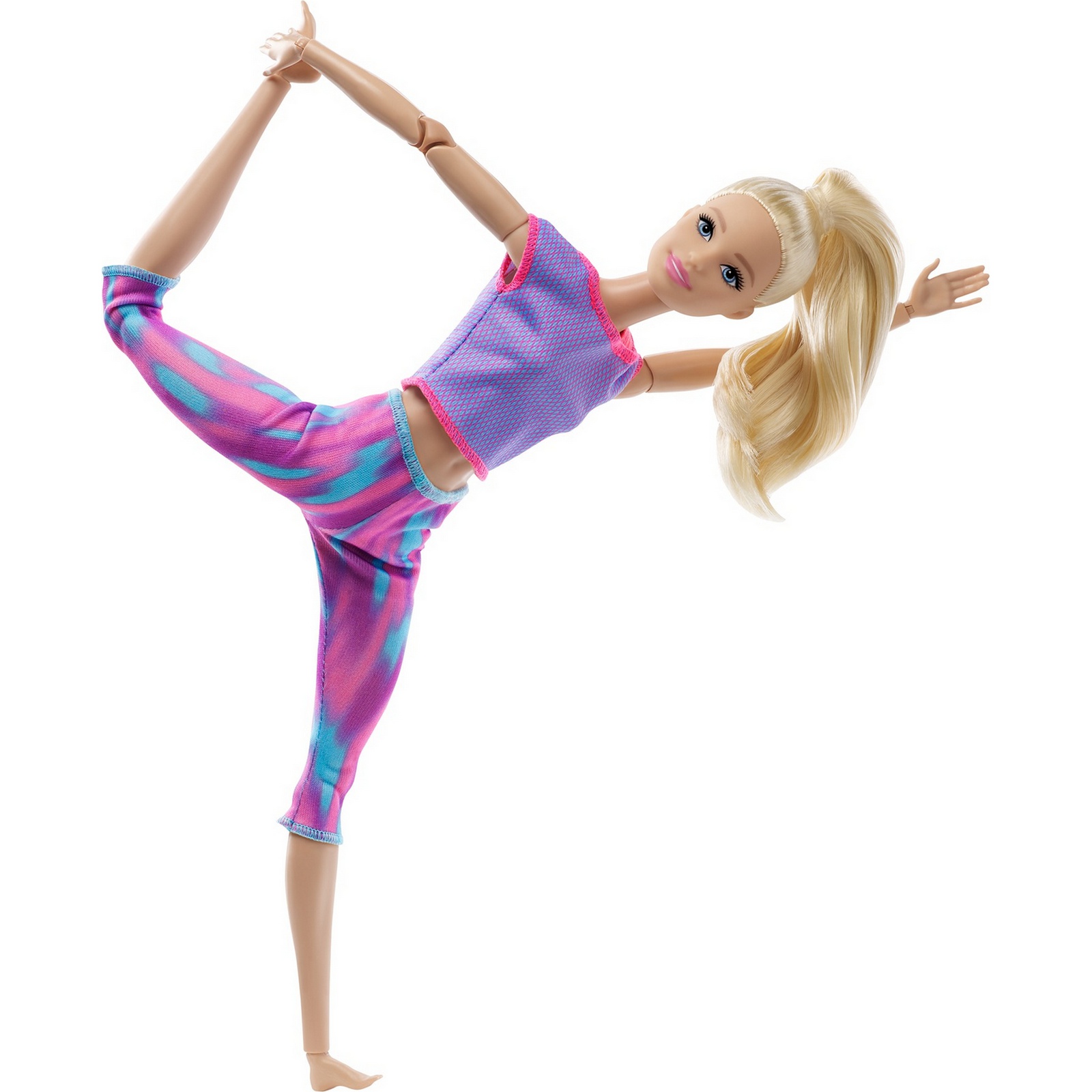Кукла модельная Barbie Made to move GXF04 - фото 7