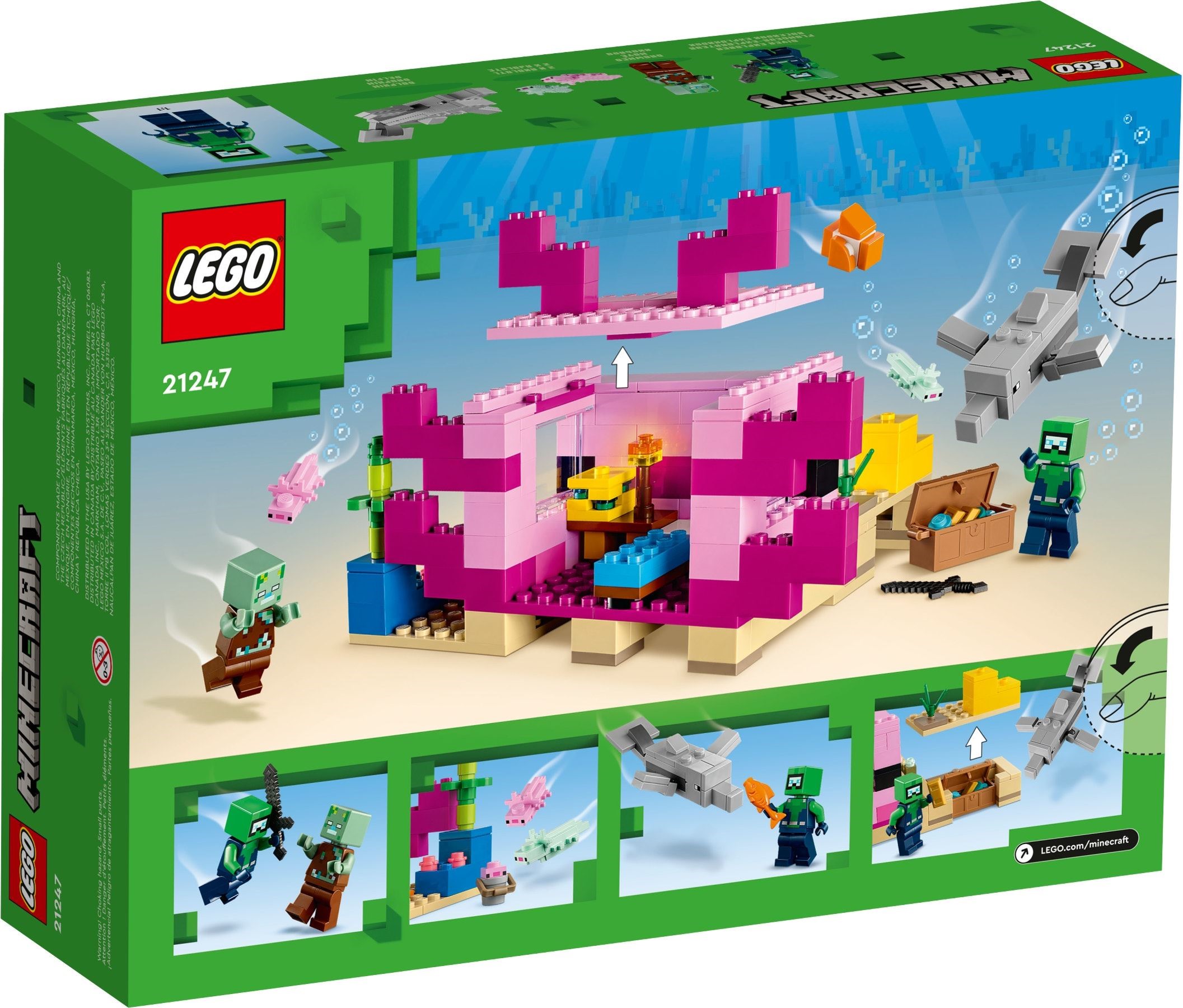Конструктор LEGO Minecraft 21247 242 дет. - фото 6