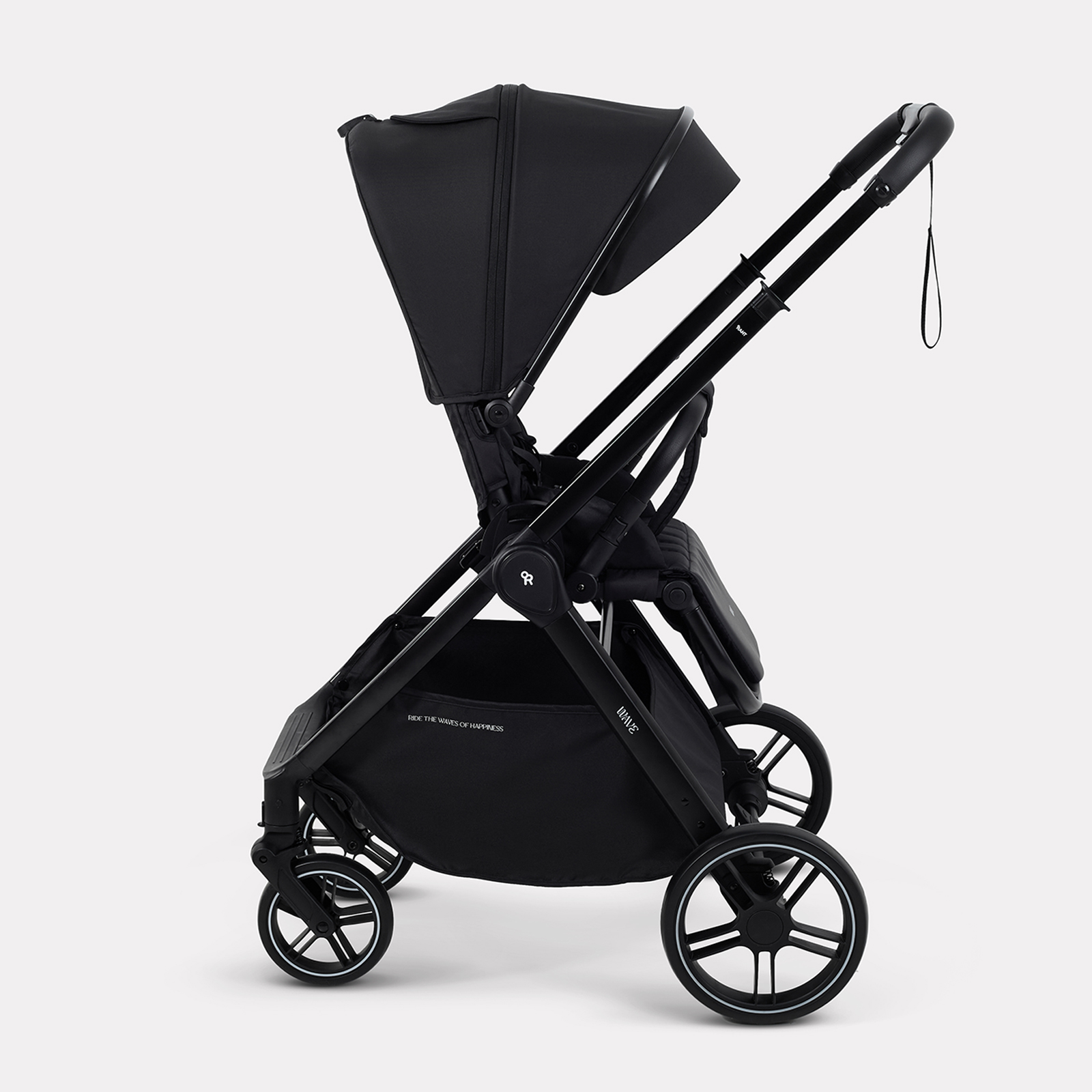 Коляска прогулочная Rant Basic Wave черный - фото 5