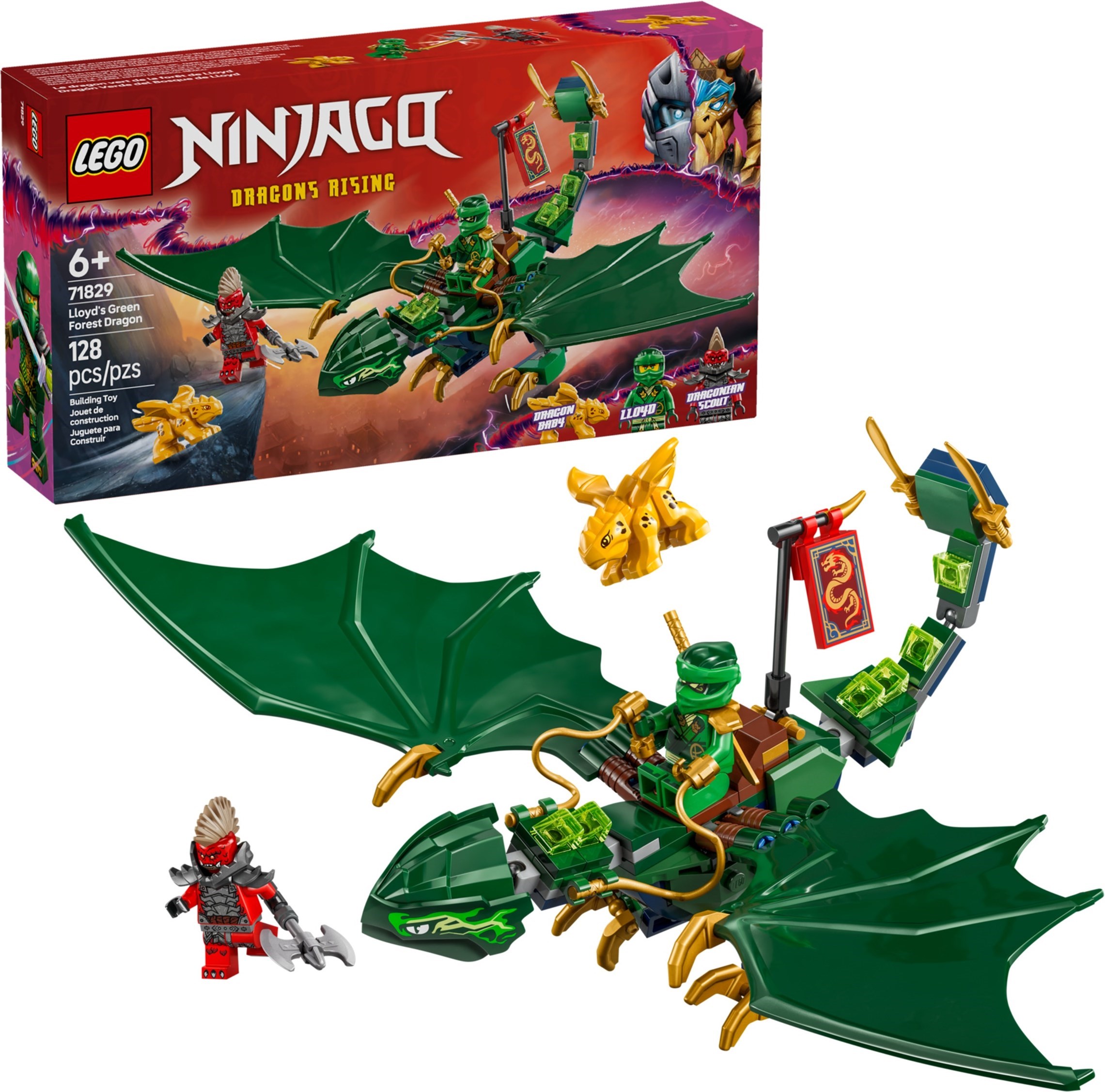 Конструктор LEGO NINJAGO 71829 128 дет. - фото 2