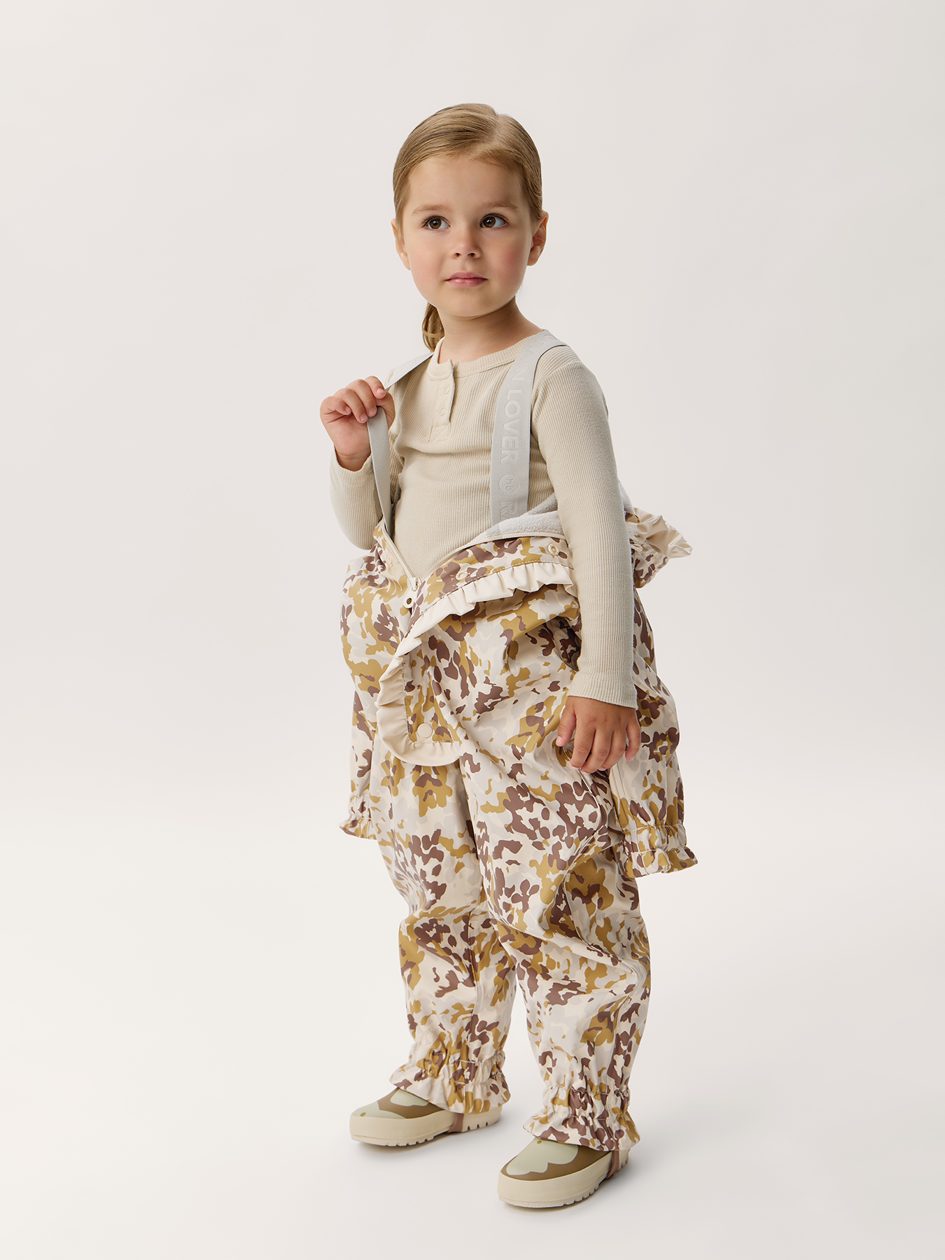 Комбинезон-дождевик Happy Baby 88580-1_beige(camouflage) - фото 4