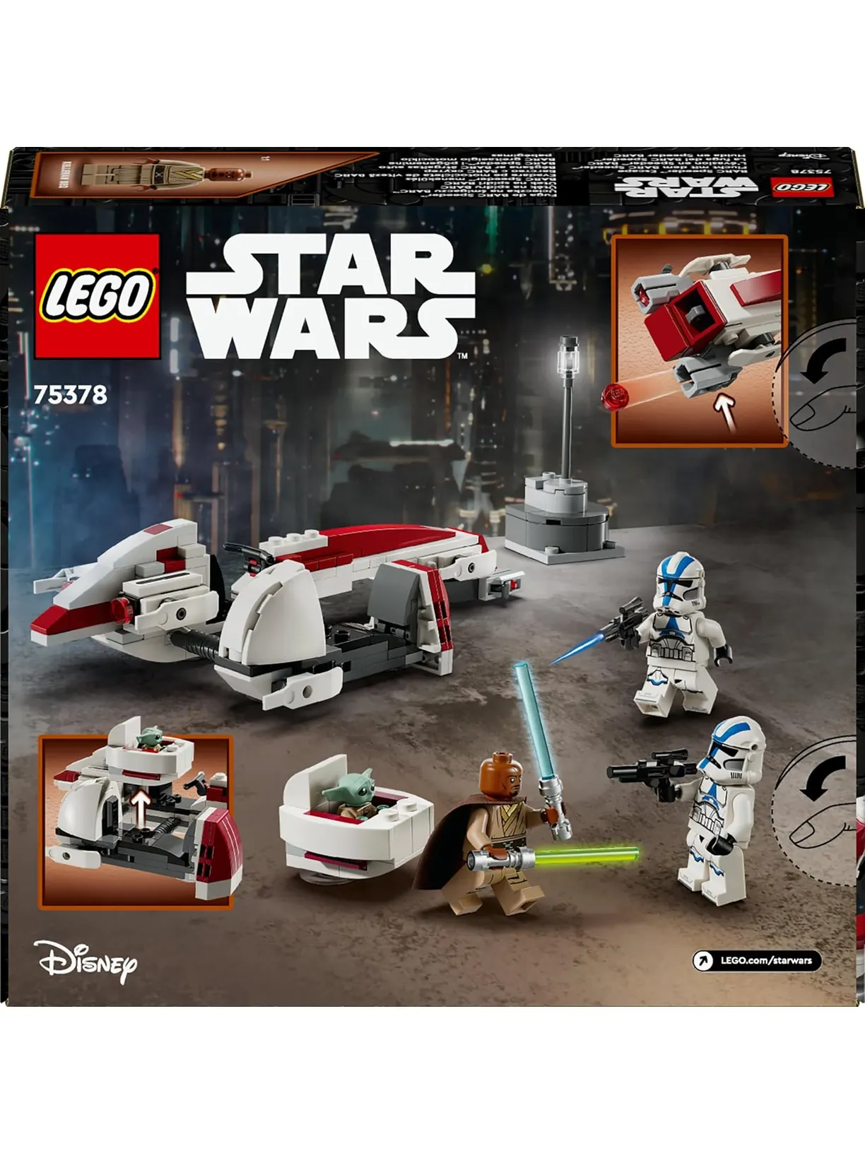 Конструктор LEGO Star Wars Побег на спидере 221 дет. - фото 3