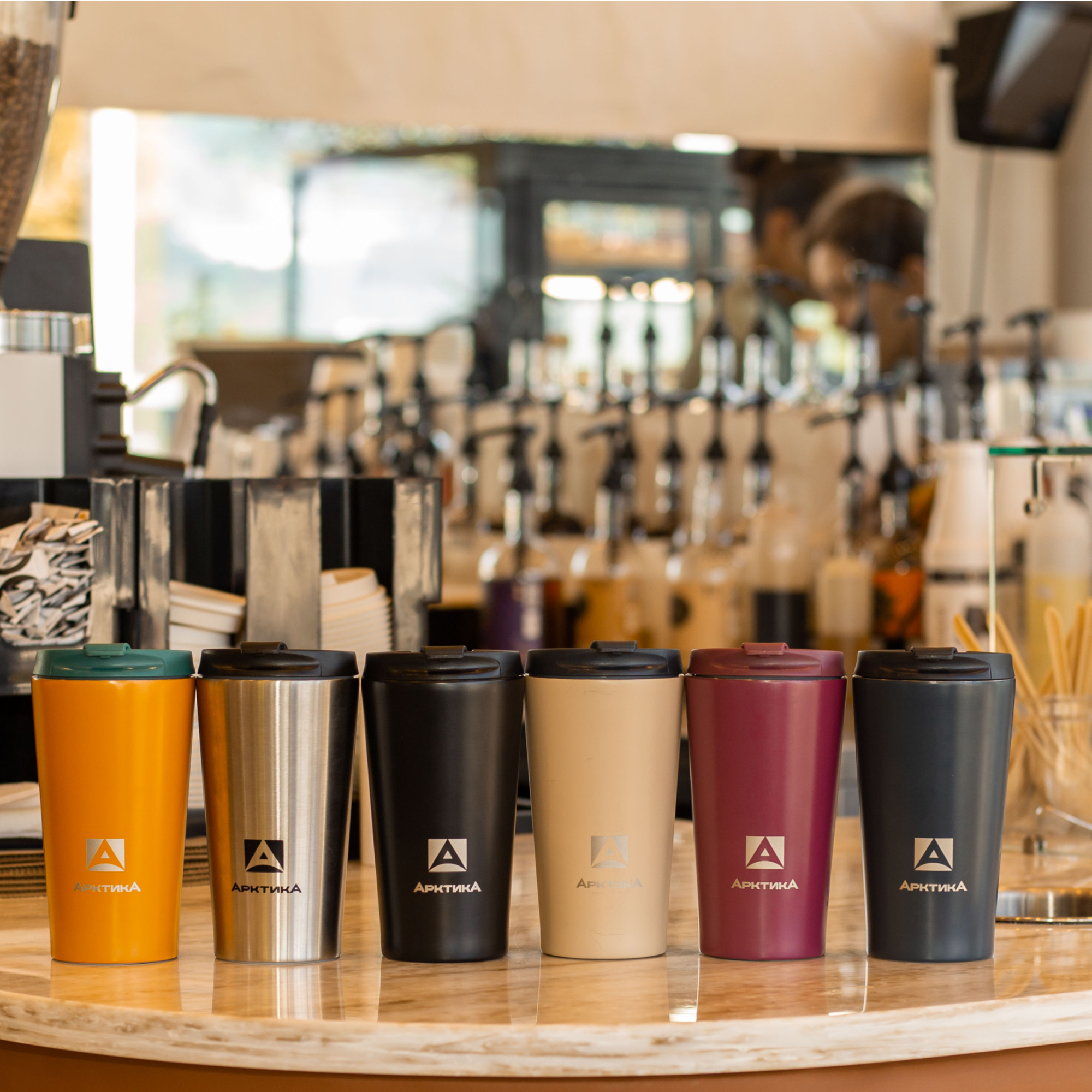 Термокружка Арктика 716-360 песок - фото 11