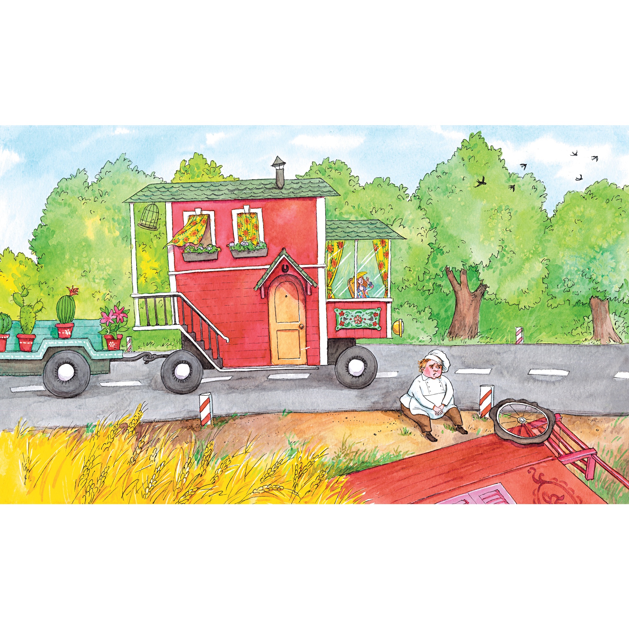 Книга МАХАОН Удивительное путешествие колбасного фургончика Экхольм Я. - фото 4