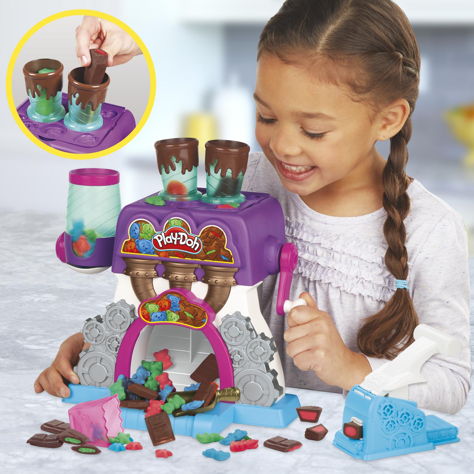 Пластилин Play-Doh Конфетная фабрика - фото 4