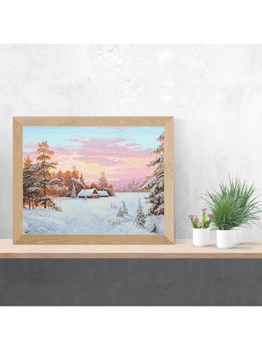 Алмазная мозаика Cristyle Зима в лесу - фото 6