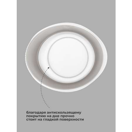 Миска-дуршлаг Phibo 2в1 складная 3,9л