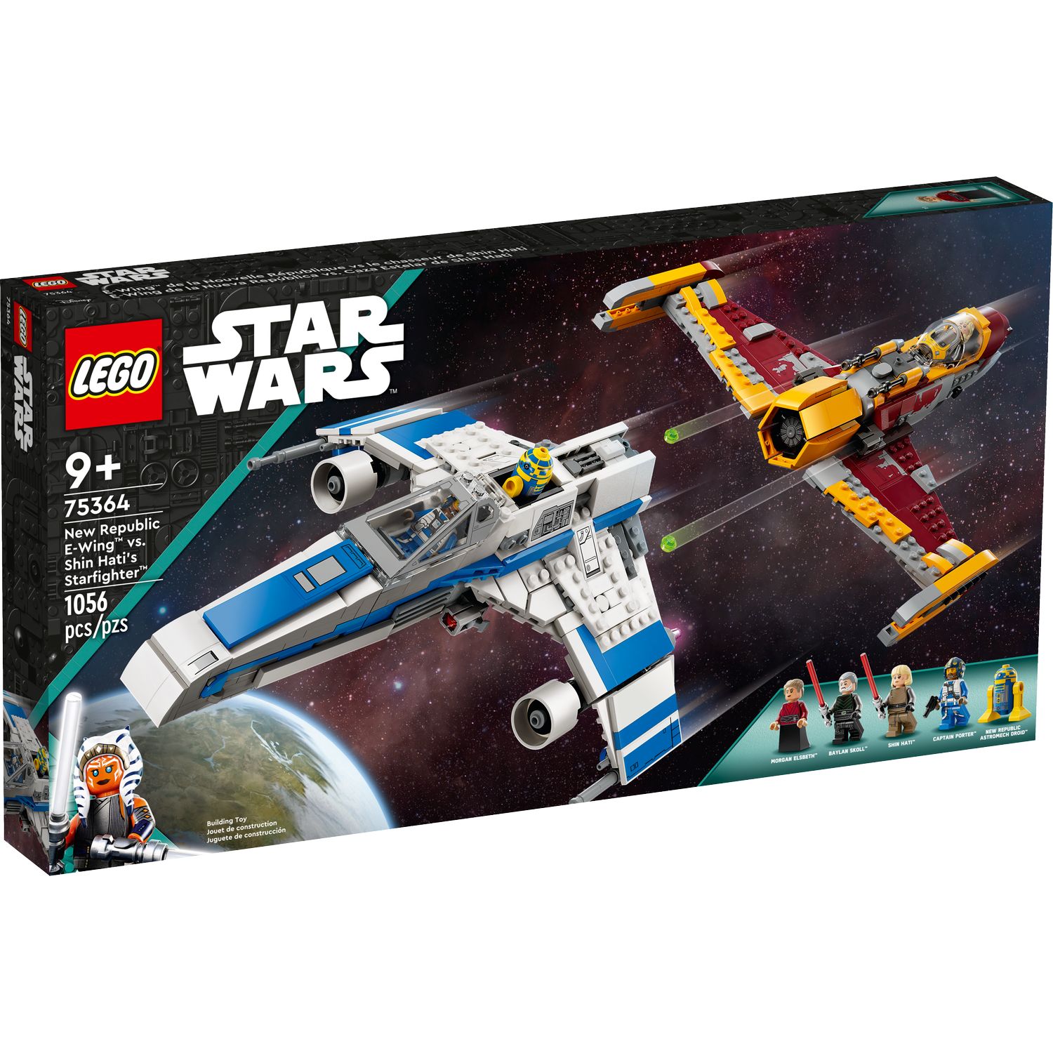 Конструктор LEGO Star Wars E-wing vs ShinHati Starfighter блочный - фото 1
