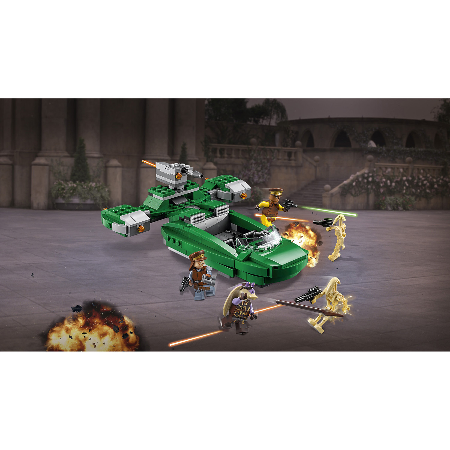 Конструктор LEGO Star Wars Флэш-спидер блочный - фото 5