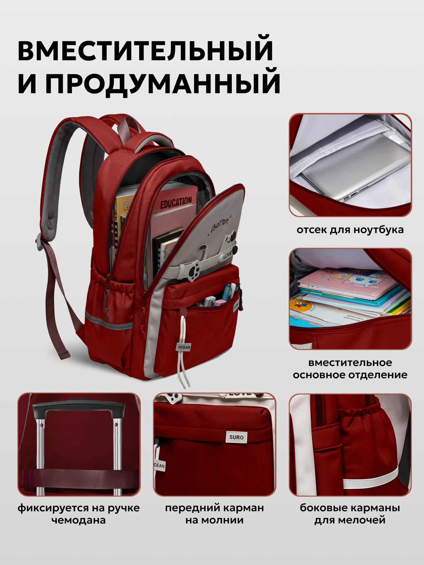 Рюкзак LUXMAN для детей универсальный - фото 4