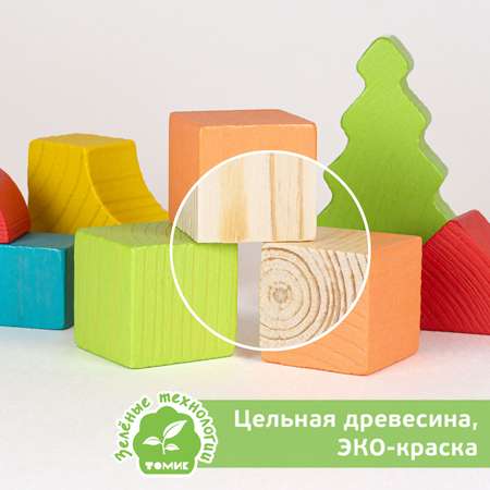 Конструктор Томик Краски дня Утро деревянный