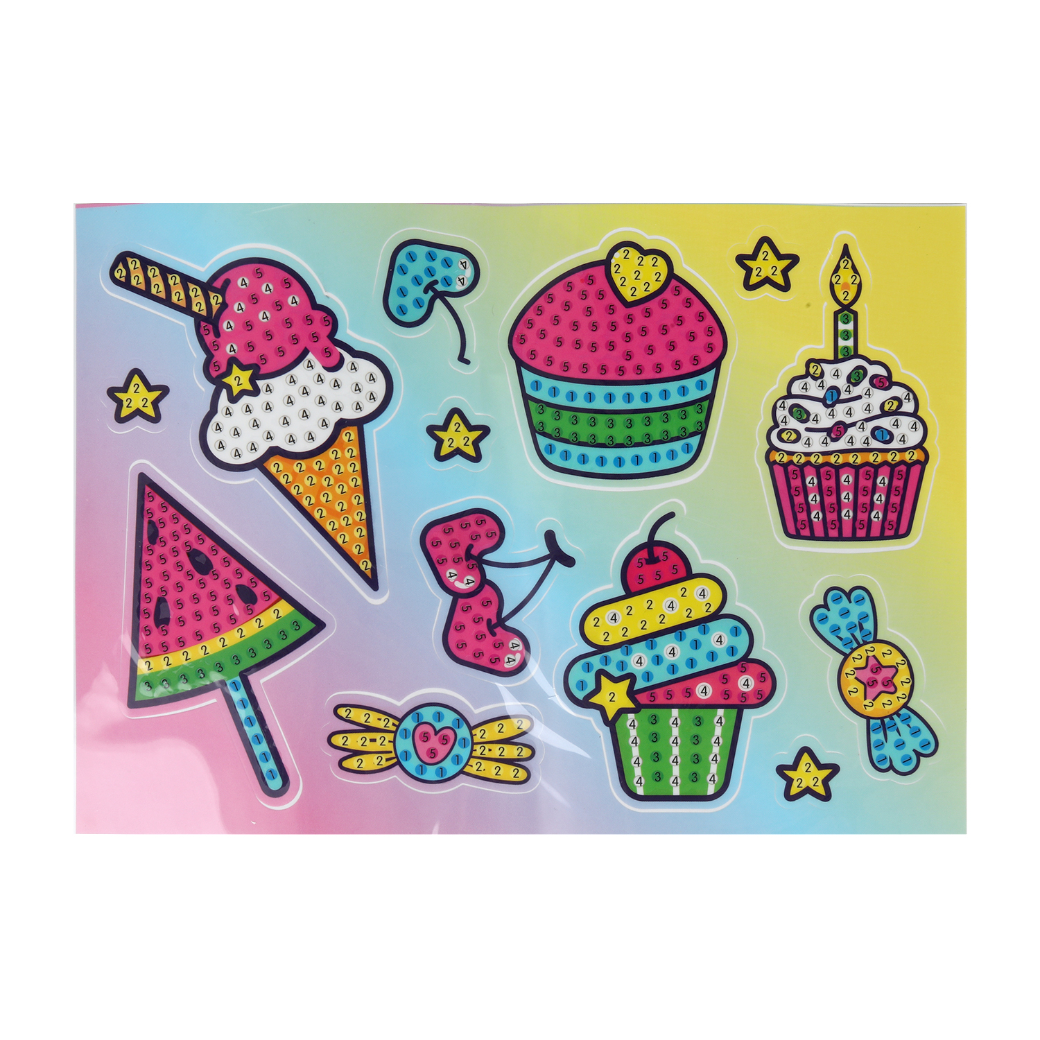 Алмазная мозаика Multiart Пироженки - фото 3